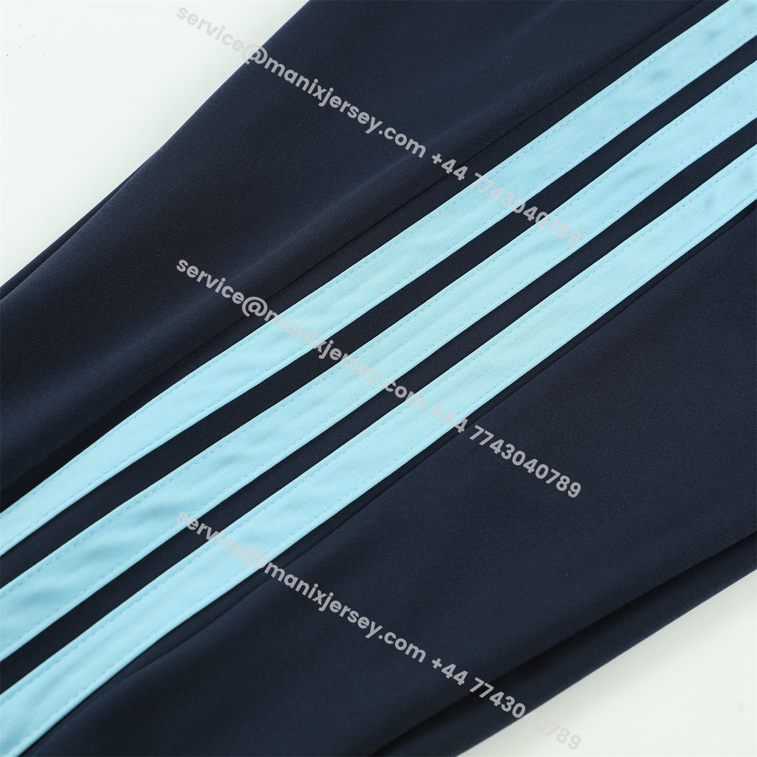 ManixJersey.com | Argentina 2026 Long Sleeve Training Set - Blue Black Top & Pants -Customize Name, Number and Patch | Worldwide Shipping