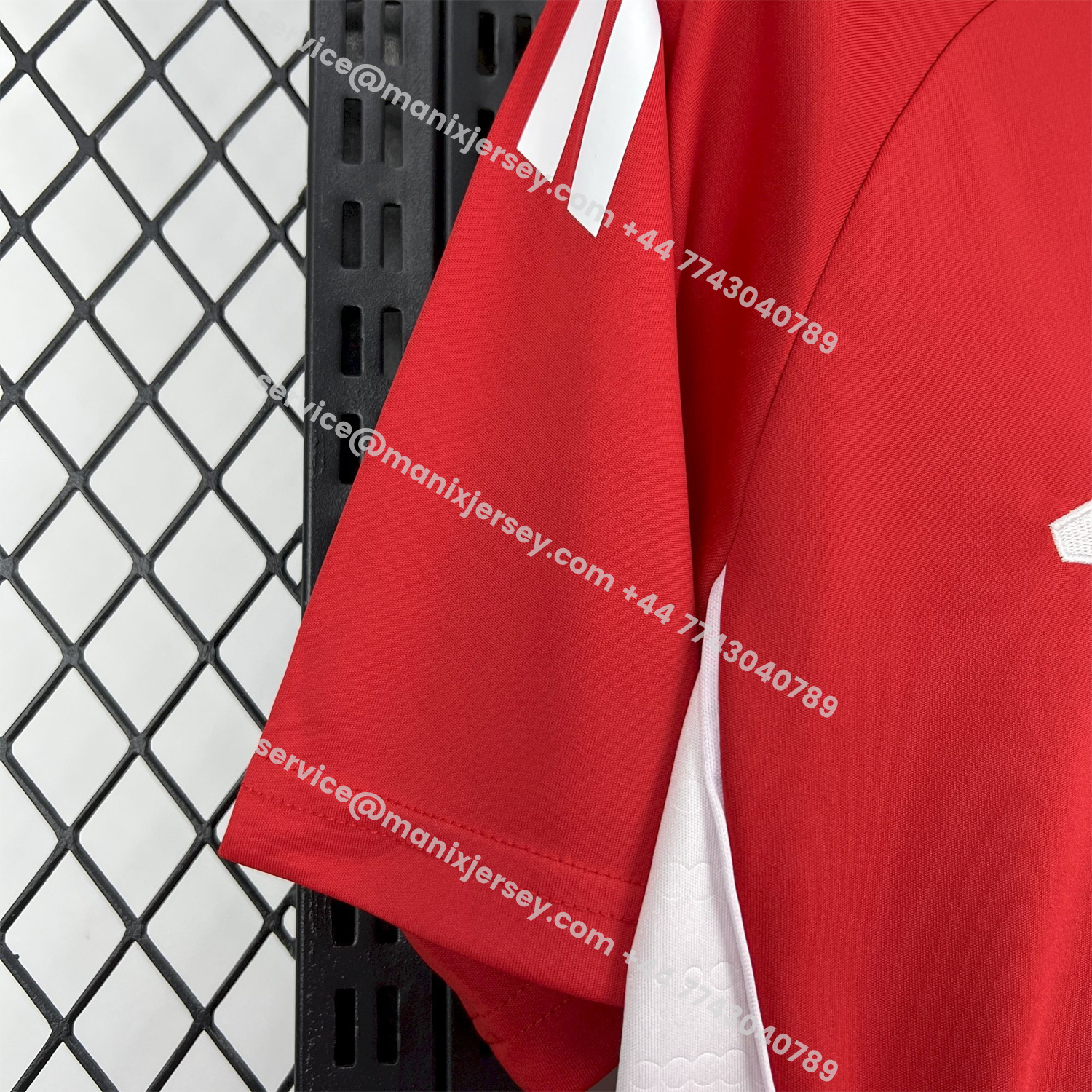 ManixJersey.com | Sevilla 25-26 Red Travel Special Jersey - Fans Version -Customize Name, Number and Patch | Worldwide Shipping