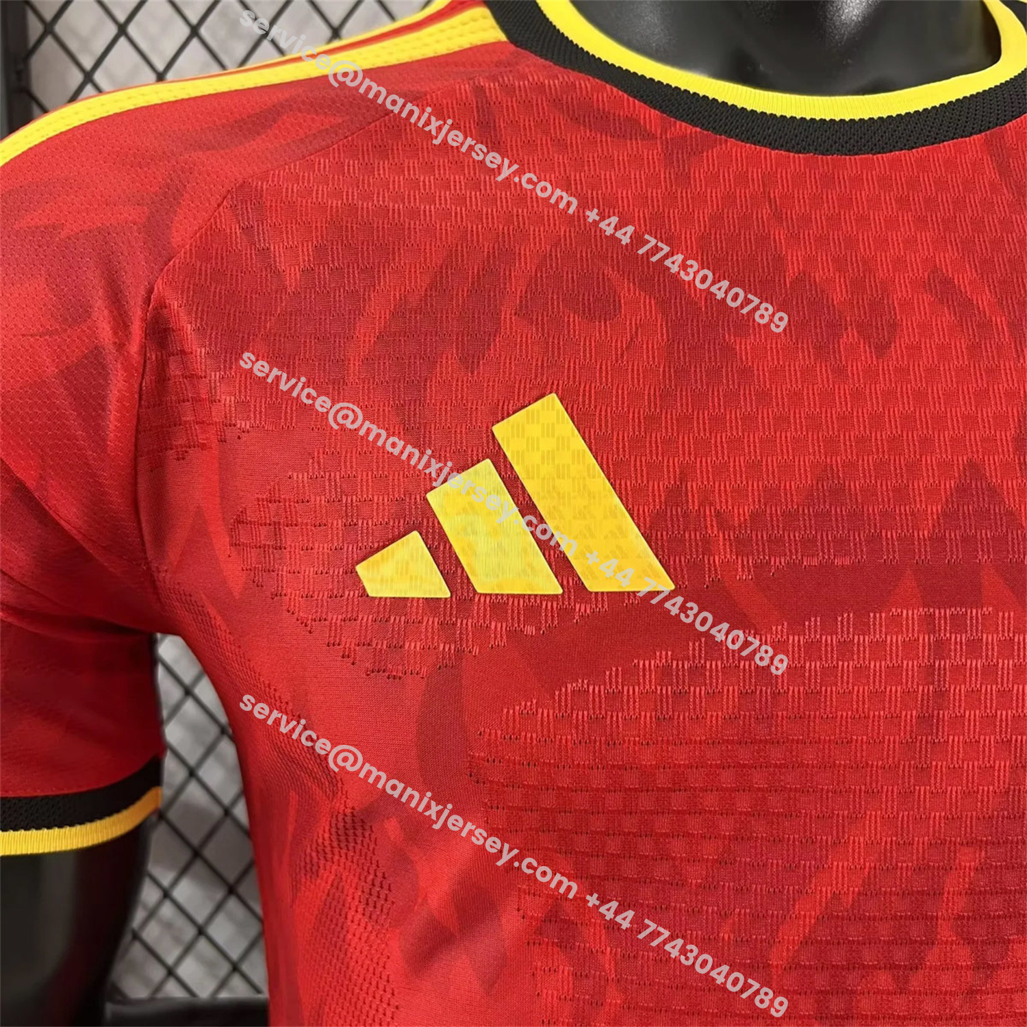 ManixJersey.com | Belgium 2026 Home Jersey (Leaked Version) - Player Version -Customize Name, Number and Patch | Worldwide Shipping