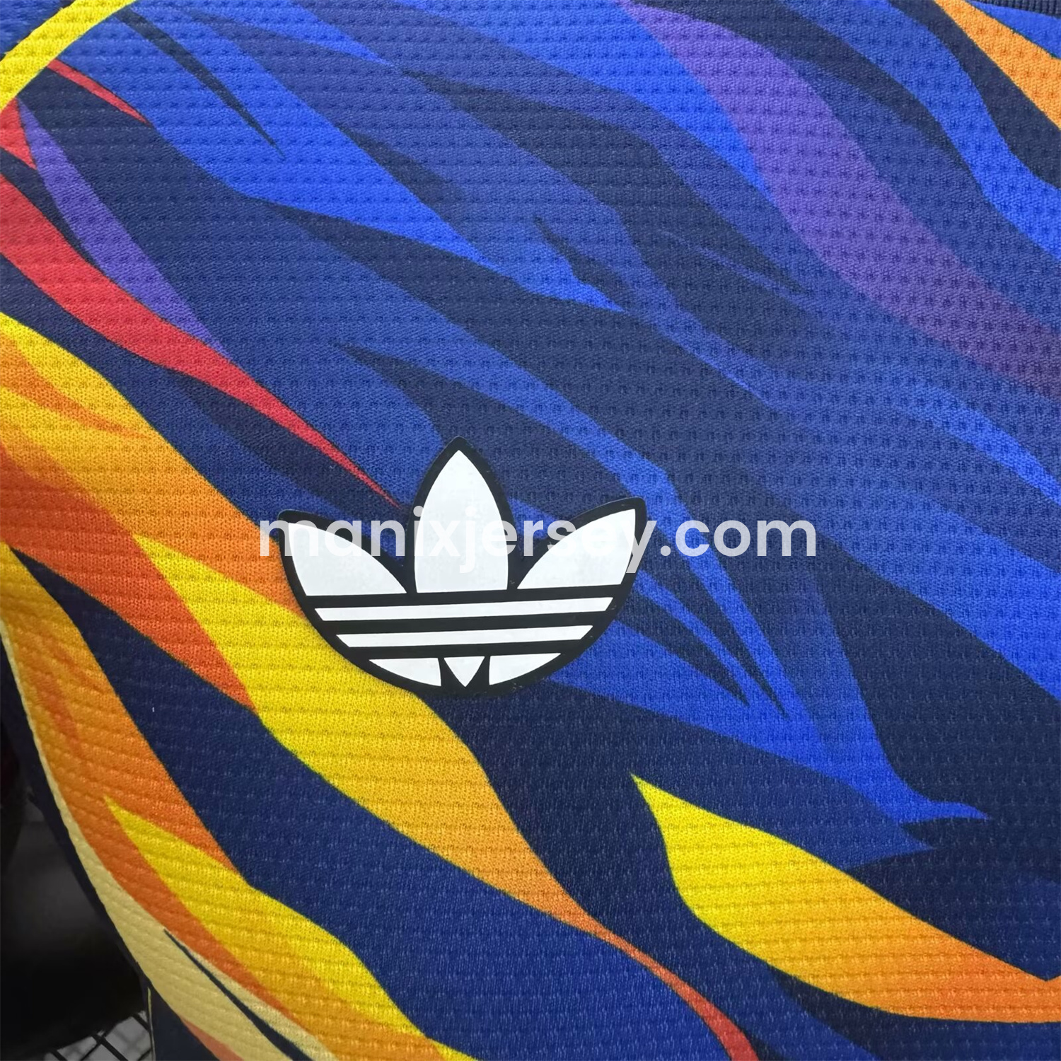 ManixJersey.com | Club América 25-26 V-Shaped Camouflage Pattern Deep Blue Jersey - Player Version -Customize Name, Number and Patch | Worldwide Shipping