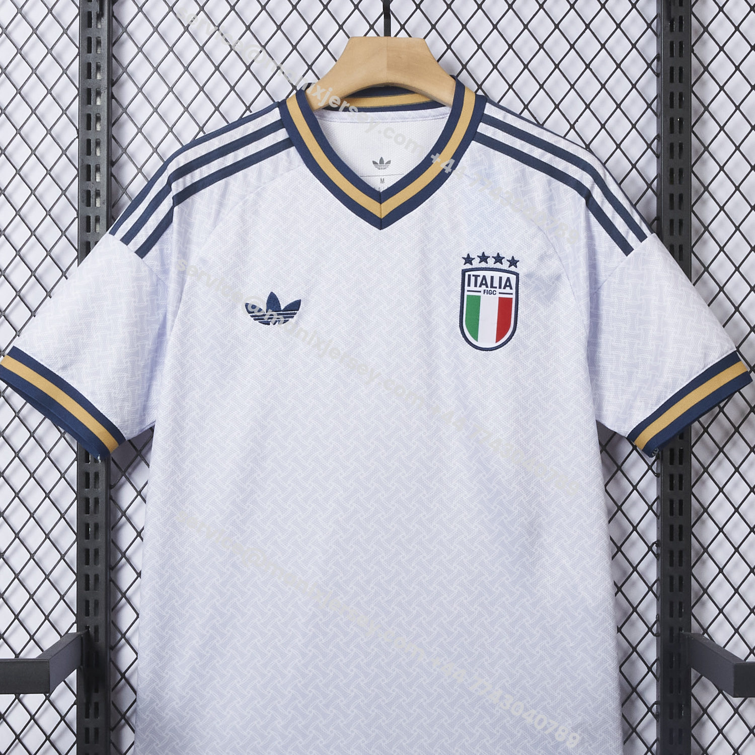 ManixJersey.com | Italy 2026 Away White Jersey (Leaked Version) - Fans Version -Customize Name, Number and Patch | Worldwide Shipping