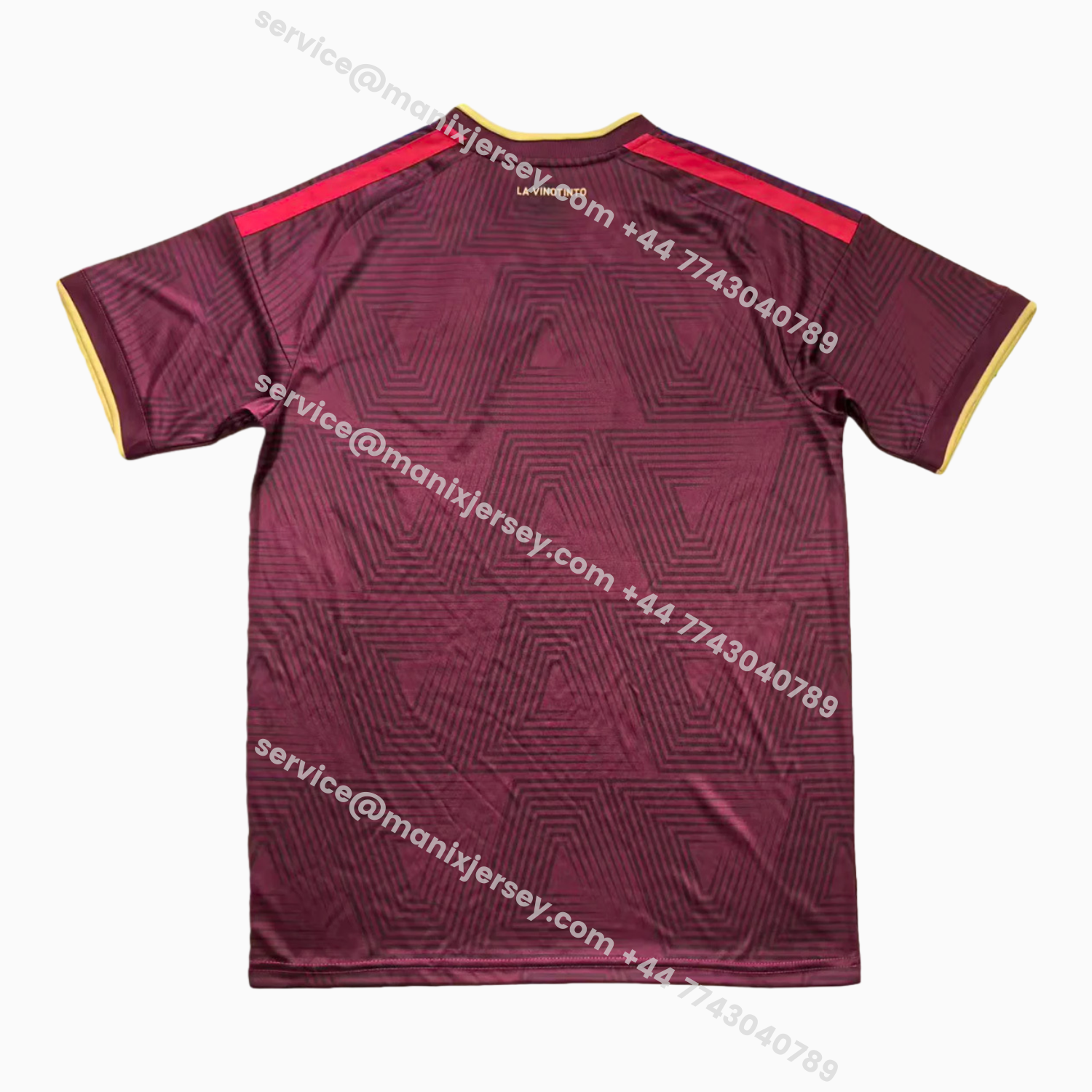 ManixJersey.com | Venezuela 2026 Home Jersey - Fans Version -Customize Name, Number and Patch | Worldwide Shipping