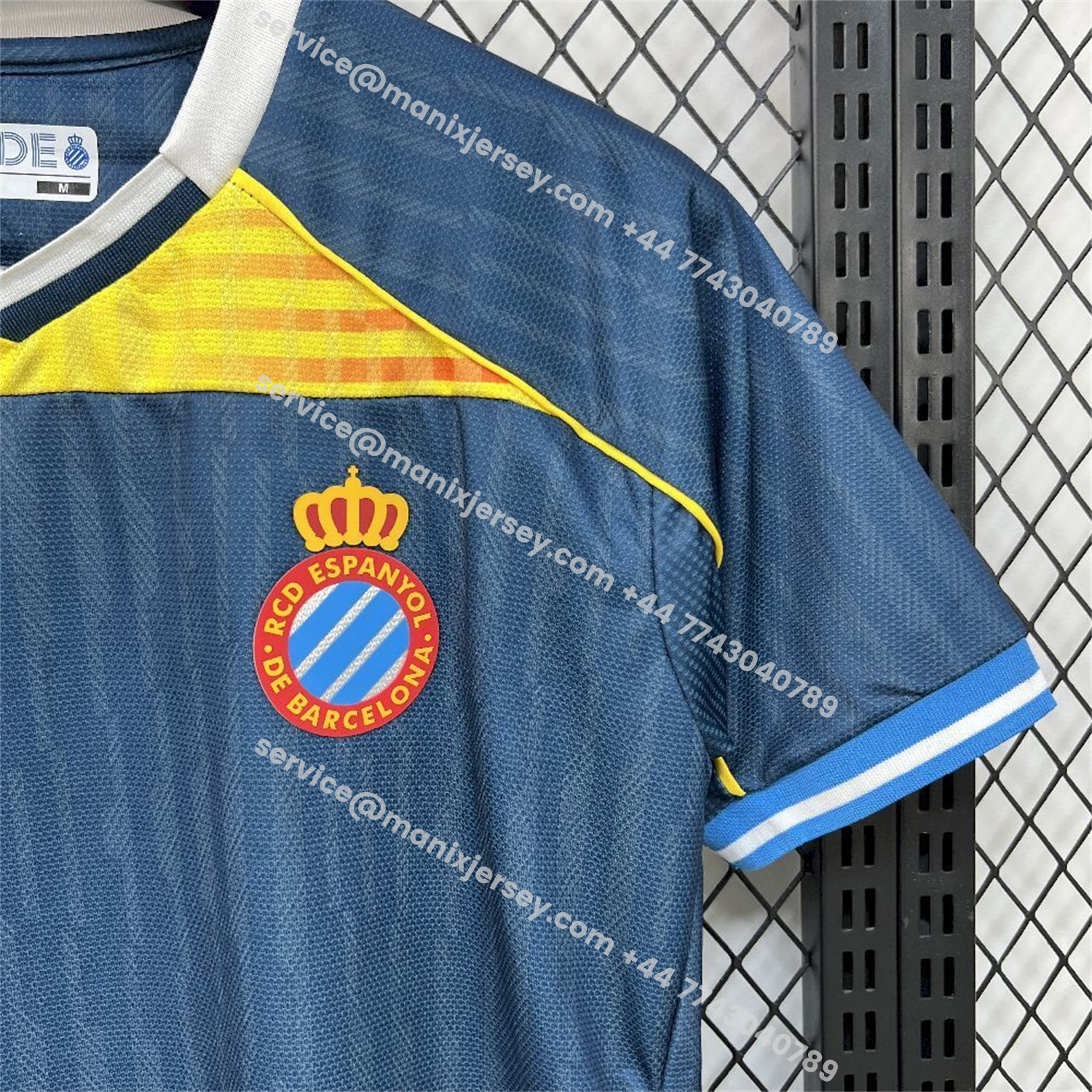 ManixJersey.com | RCD Espanyol 25-26 Third Jersey - Fans Version -Customize Name, Number and Patch | Worldwide Shipping