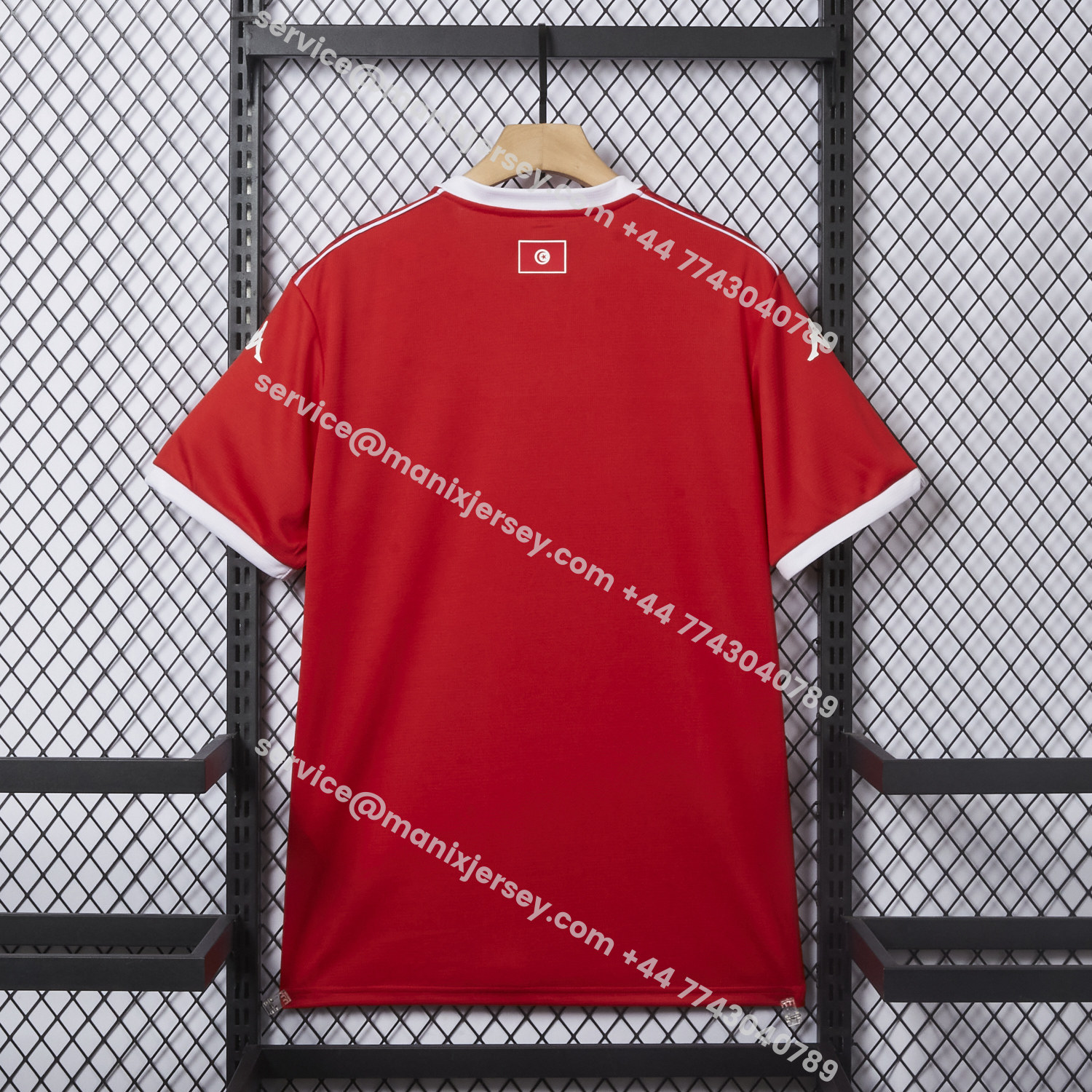 ManixJersey.com | Tunisia 2026 Home Red Jersey - Fans Version -Customize Name, Number and Patch | Worldwide Shipping