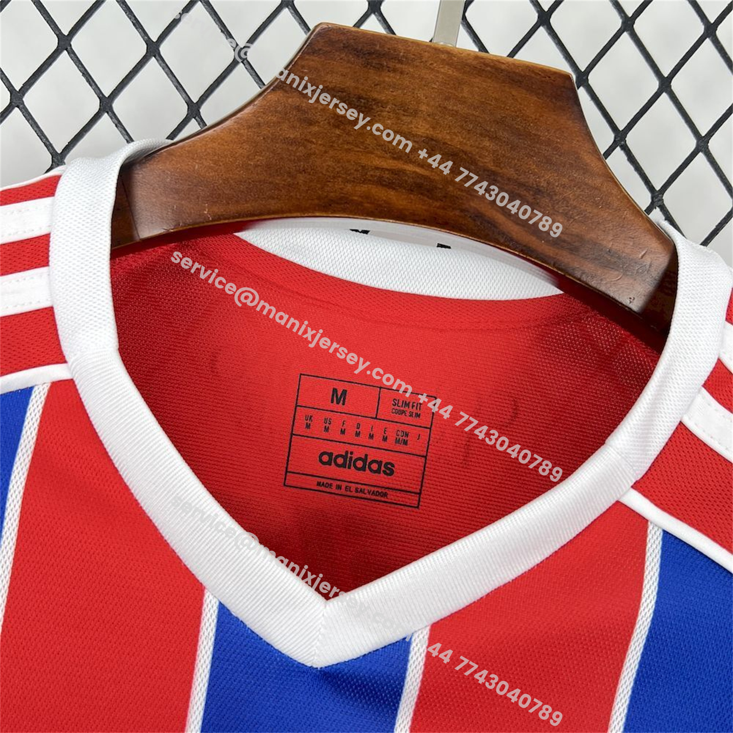 ManixJersey.com | Colo Colo 25-26 Red And Blue Third Jersey - Fans Version -Customize Name, Number and Patch | Worldwide Shipping