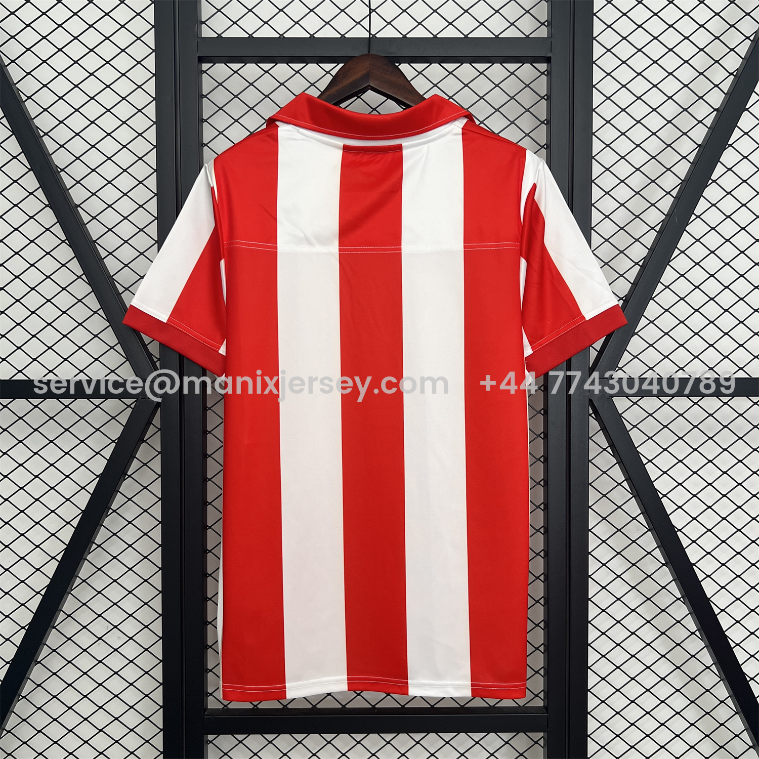 ManixJersey.com | Retro Atletico Madrid 2003-04 Home Centenary Special Jersey -Customize Name, Number and Patch | Worldwide Shipping