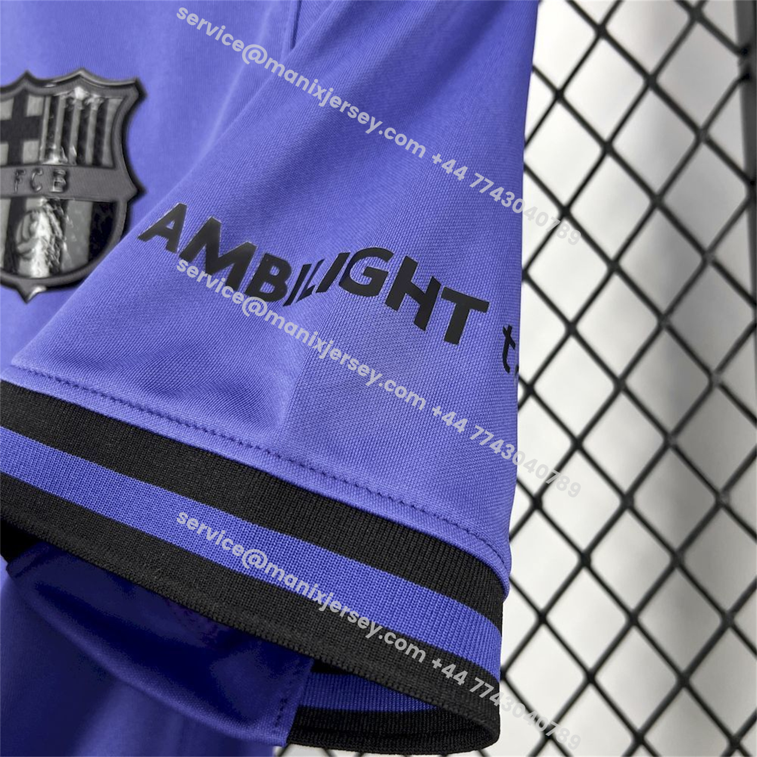 ManixJersey.com | Barcelona 25-26 KB Purple Special Jersey - Fans Version -Customize Name, Number and Patch | Worldwide Shipping