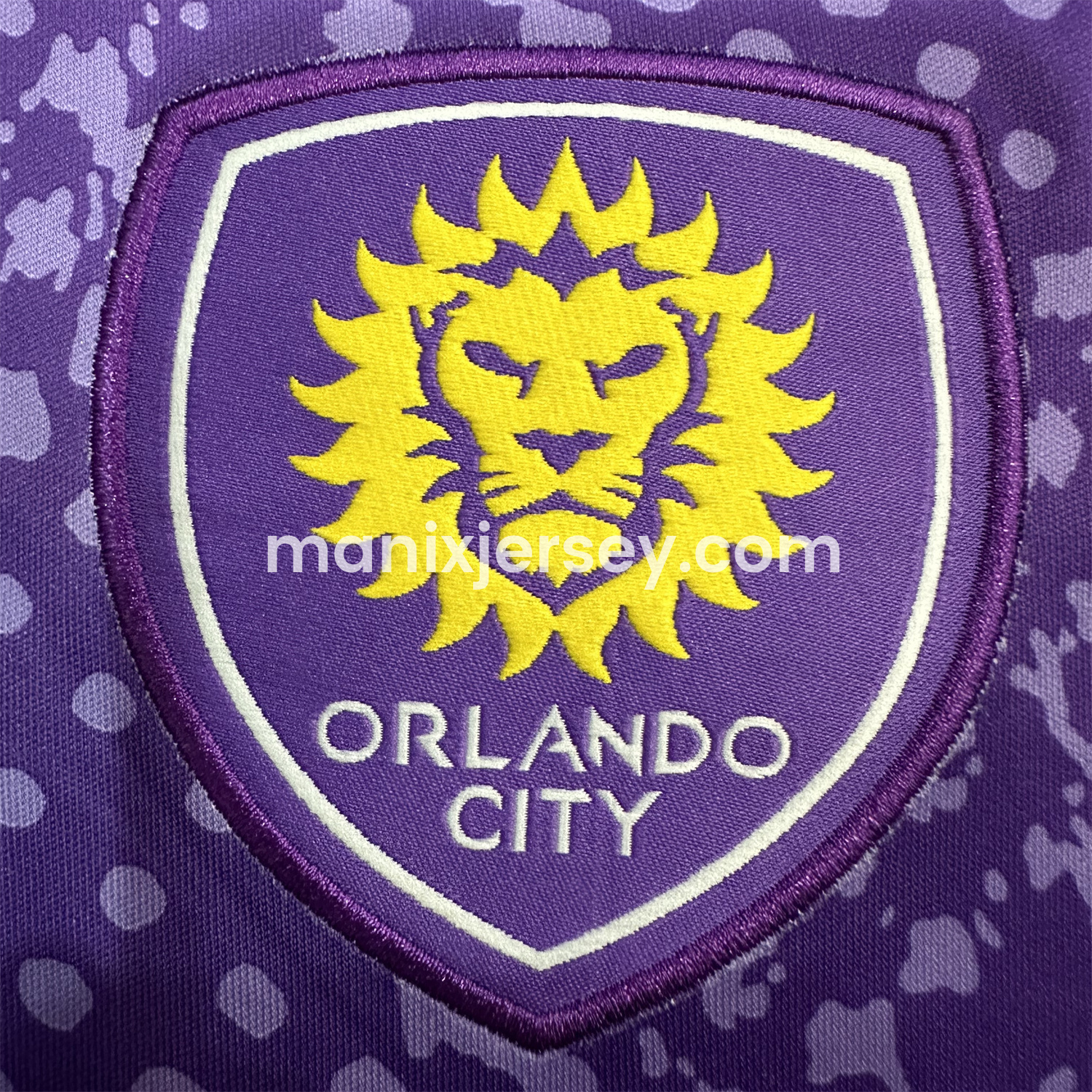 ManixJersey.com | Orlando City 25-26 Home Jersey - Fans Version -Customize Name, Number and Patch | Worldwide Shipping