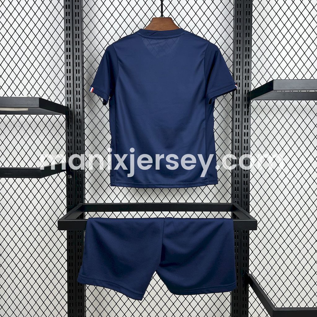 ManixJersey.com | Paris Saint-Germain PSG 25-26 Home Kids Kit -Customize Name, Number and Patch | Worldwide Shipping