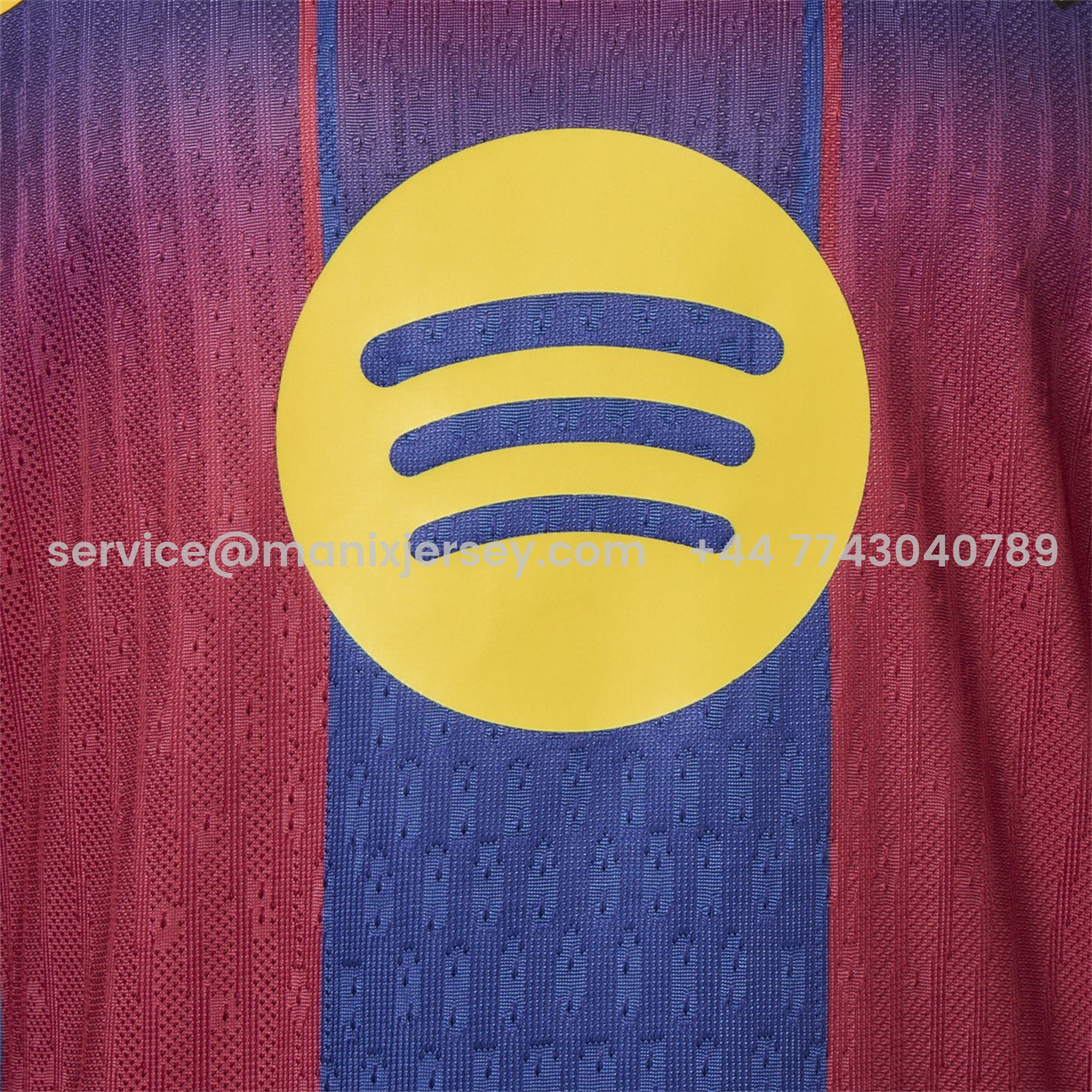 ManixJersey.com | Barcelona 25-26 Home Jersey - Player Version -Customize Name, Number and Patch | Worldwide Shipping