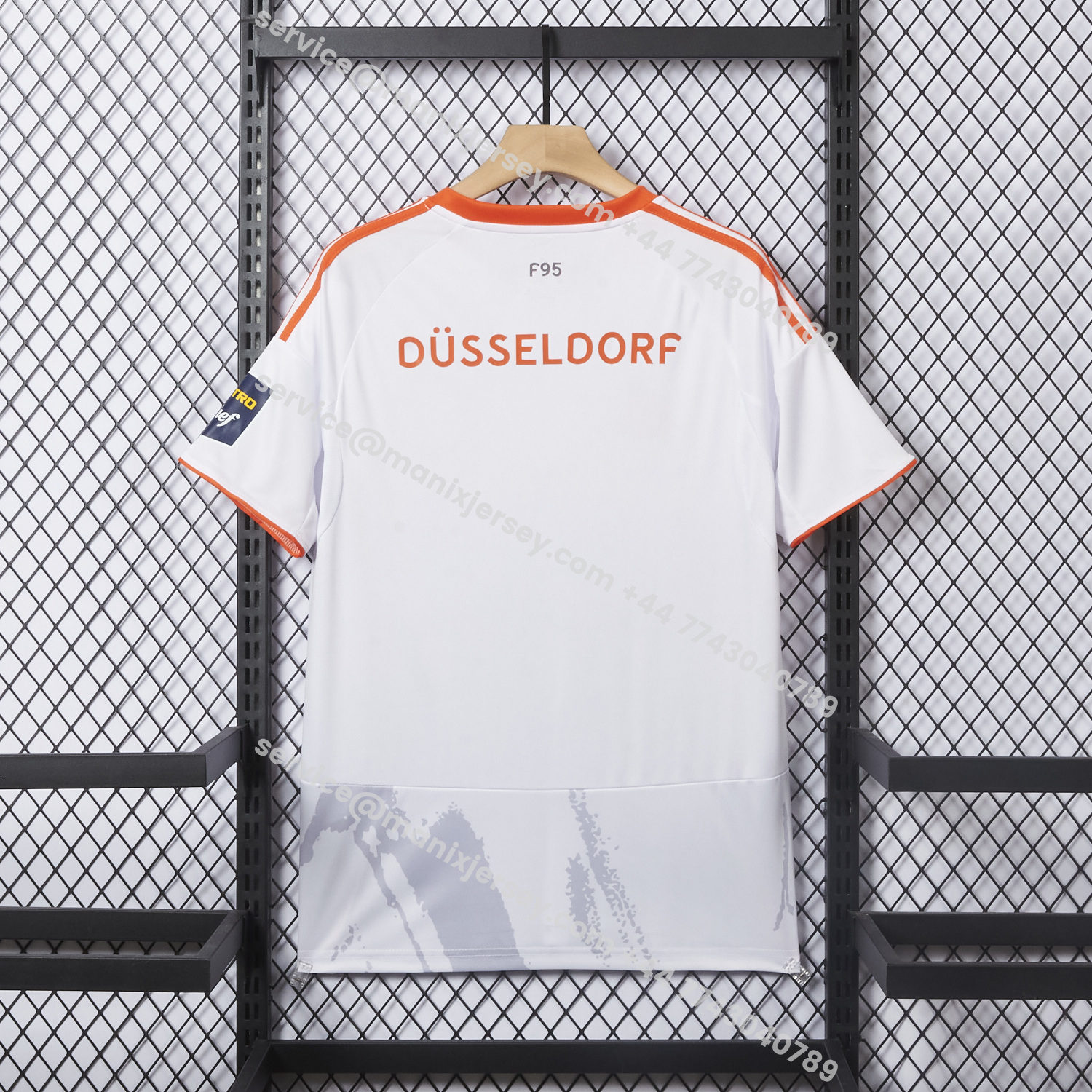 ManixJersey.com | Fortuna Düsseldorf 25-26 Away Jersey - Fans Version -Customize Name, Number and Patch | Worldwide Shipping