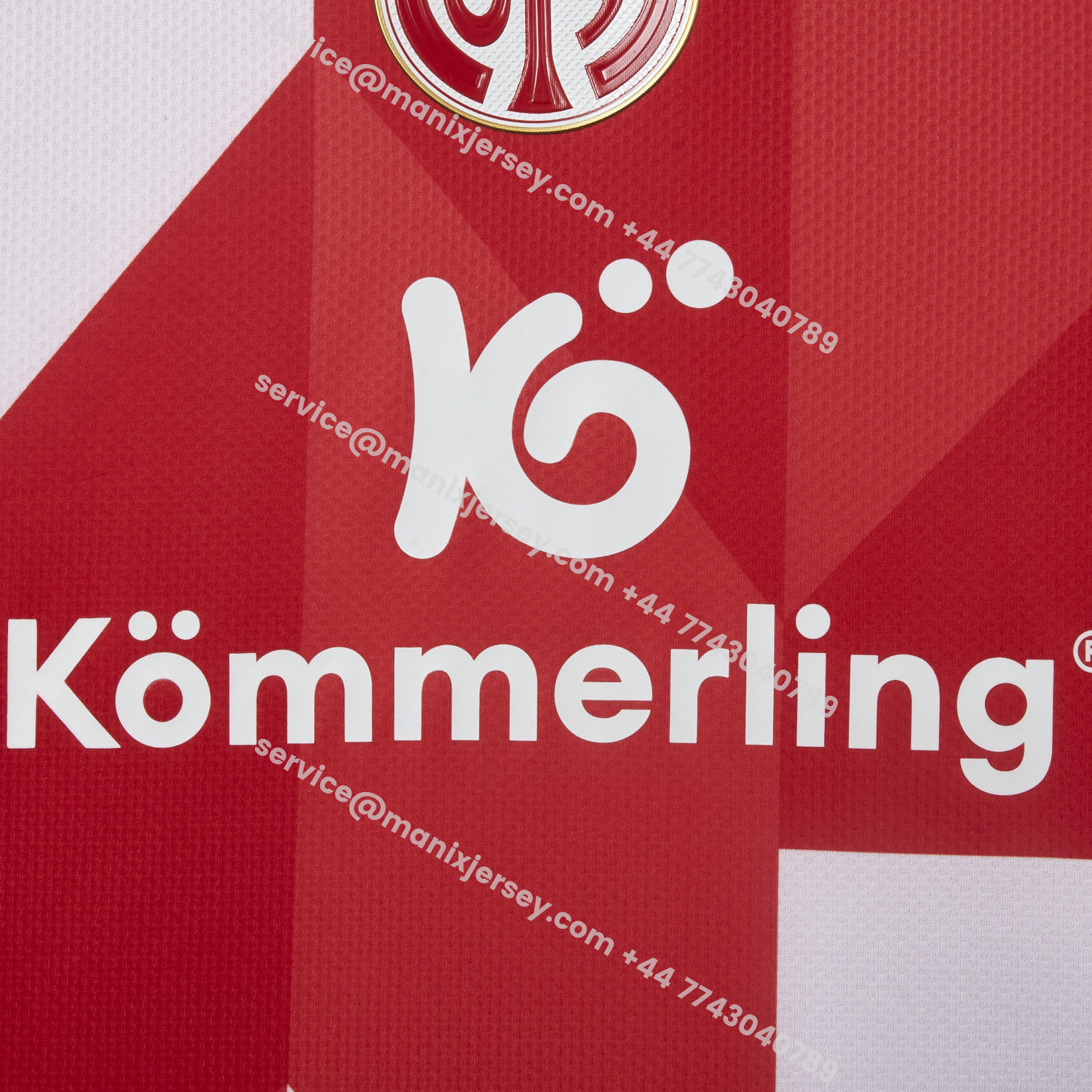 ManixJersey.com | Mainz 25-26 Conference League Home Jersey - Fans Version -Customize Name, Number and Patch | Worldwide Shipping