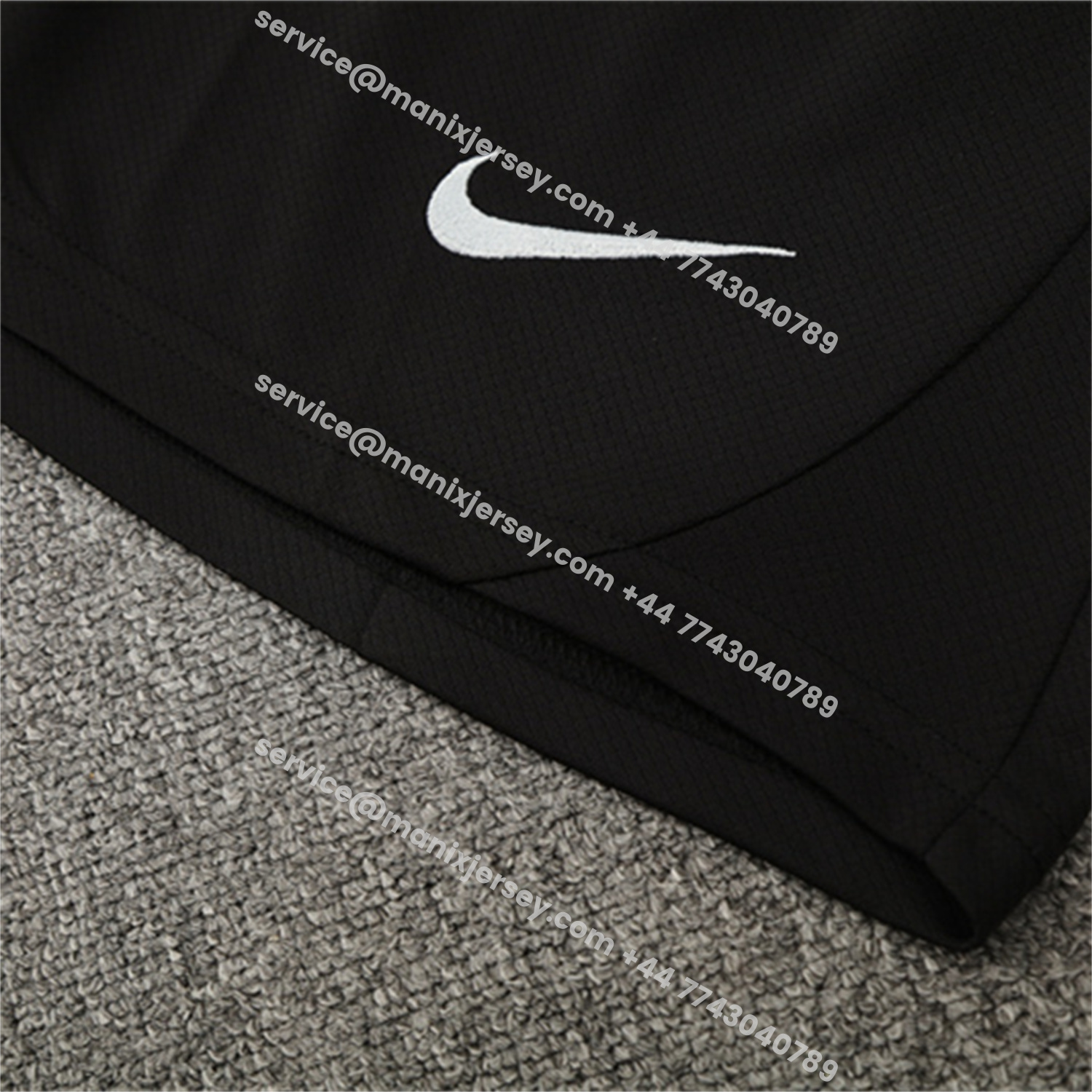 ManixJersey.com | C.H.E.L.S.E.A 25-26 Kids Short-Sleeve Training Set - Blue Top & Black Shorts -Customize Name, Number and Patch | Worldwide Shipping