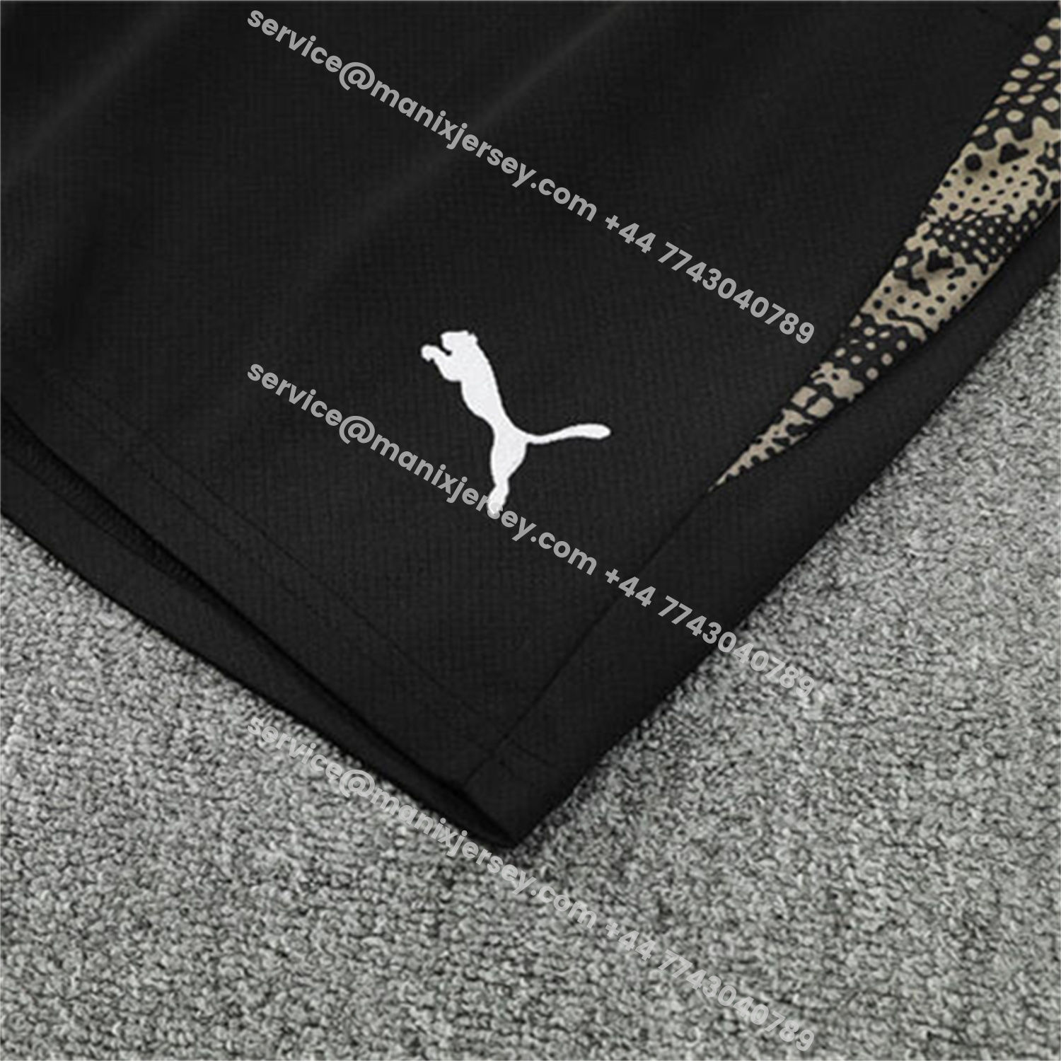 ManixJersey.com | PSV Eindhoven 25-26 Short-Sleeve Training Set - Khaki Top & Black Shorts -Customize Name, Number and Patch | Worldwide Shipping