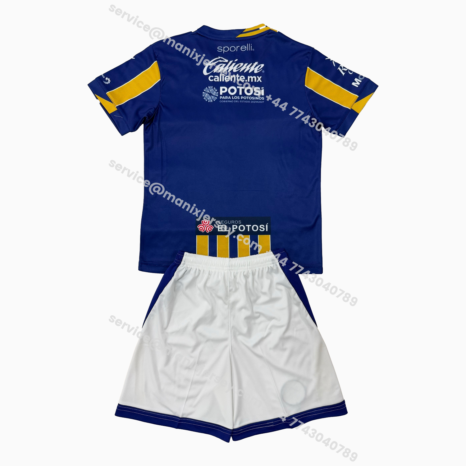 ManixJersey.com | Atlético San Luis 25-26 Away Men's Adult Jersey Set - Fans Version -Customize Name, Number and Patch | Worldwide Shipping