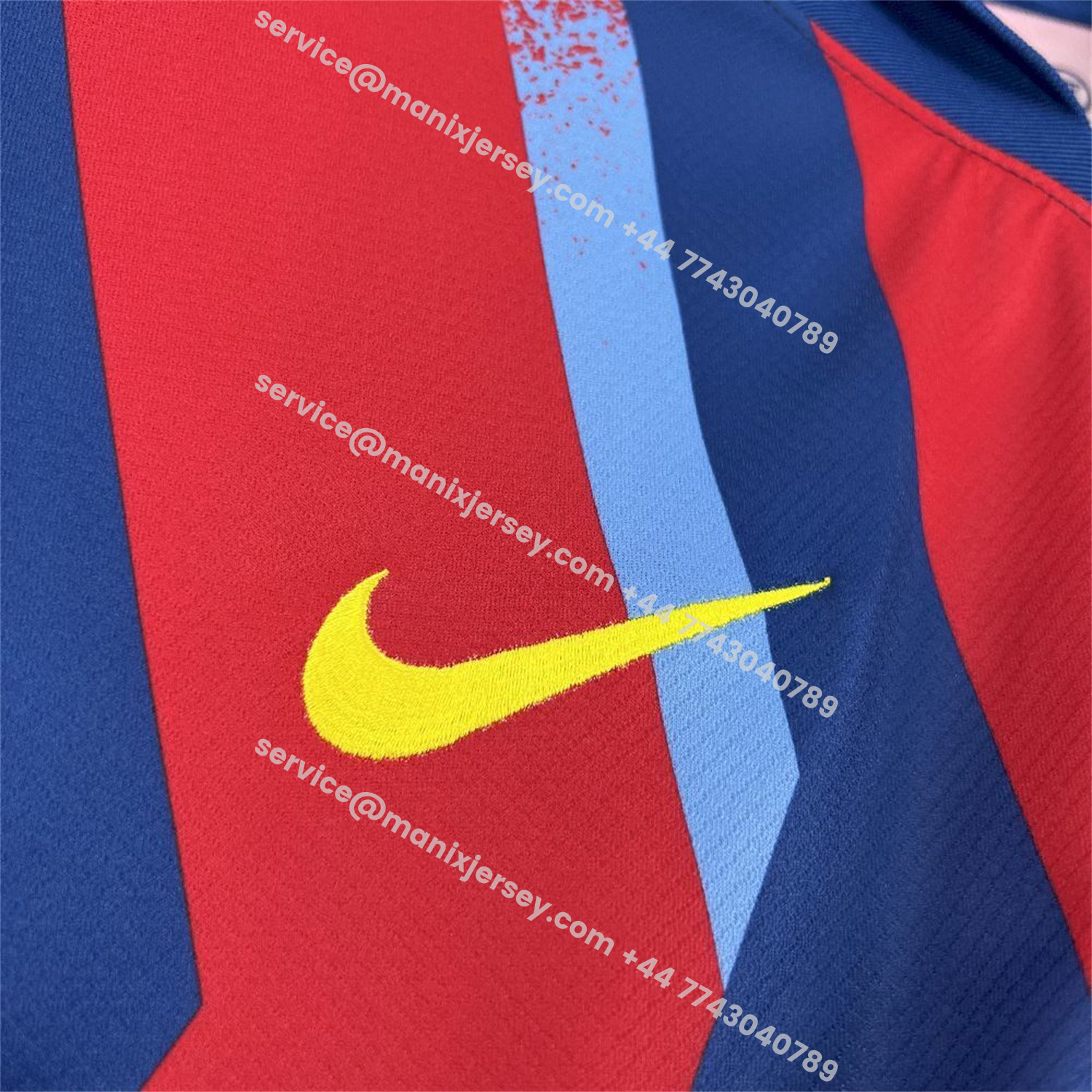 ManixJersey.com | Barcelona 25-26 Fourth Jersey - Fans Version -Customize Name, Number and Patch | Worldwide Shipping