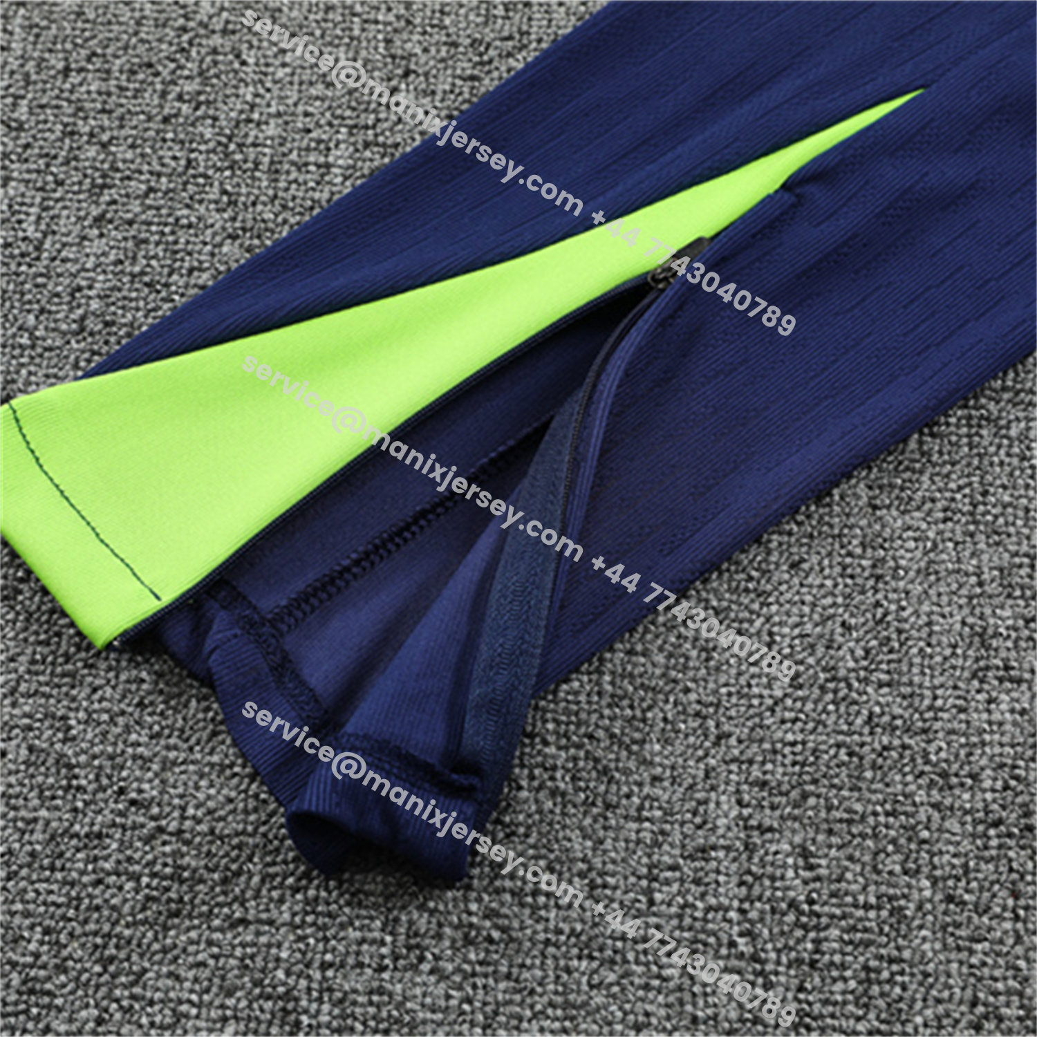 ManixJersey.com | Brazil 25-26 Long Sleeve Training Set - Colorful Camouflage Top & Royal Blue Pants -Customize Name, Number and Patch | Worldwide Shipping