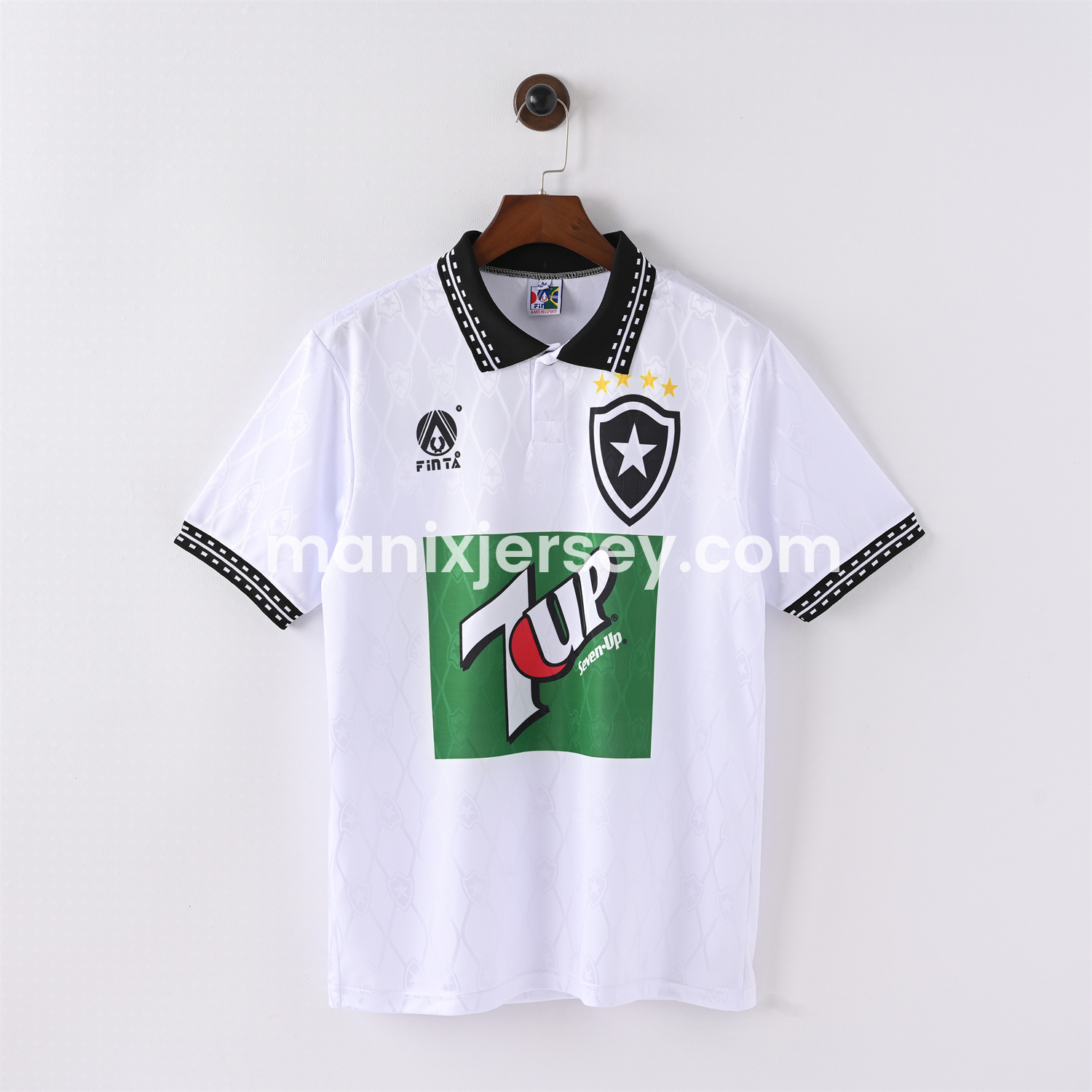 ManixJersey.com | Retro Botafogo 1995 Away Jersey -Customize Name, Number and Patch | Worldwide Shipping