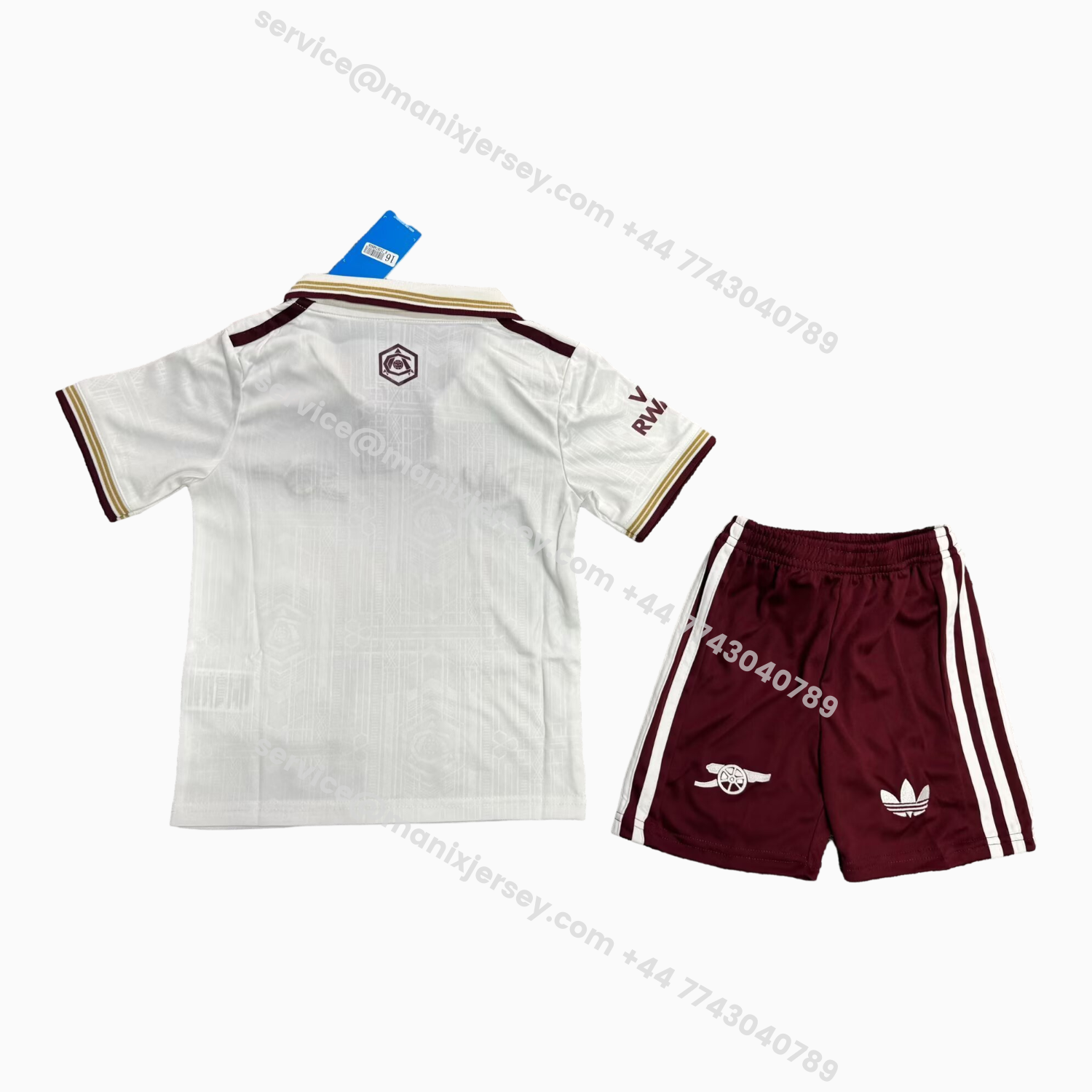 ManixJersey.com | Arsenal 25-26 Third Kids Kit -Customize Name, Number and Patch | Worldwide Shipping