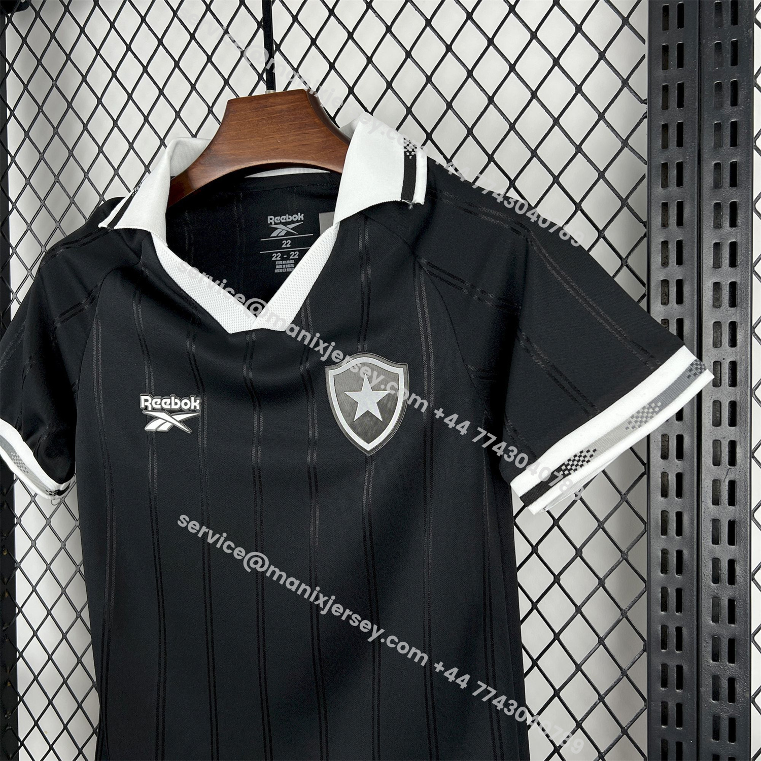 ManixJersey.com | Botafogo 25-26 Away Unsponsored Kids Kit -Customize Name, Number and Patch | Worldwide Shipping