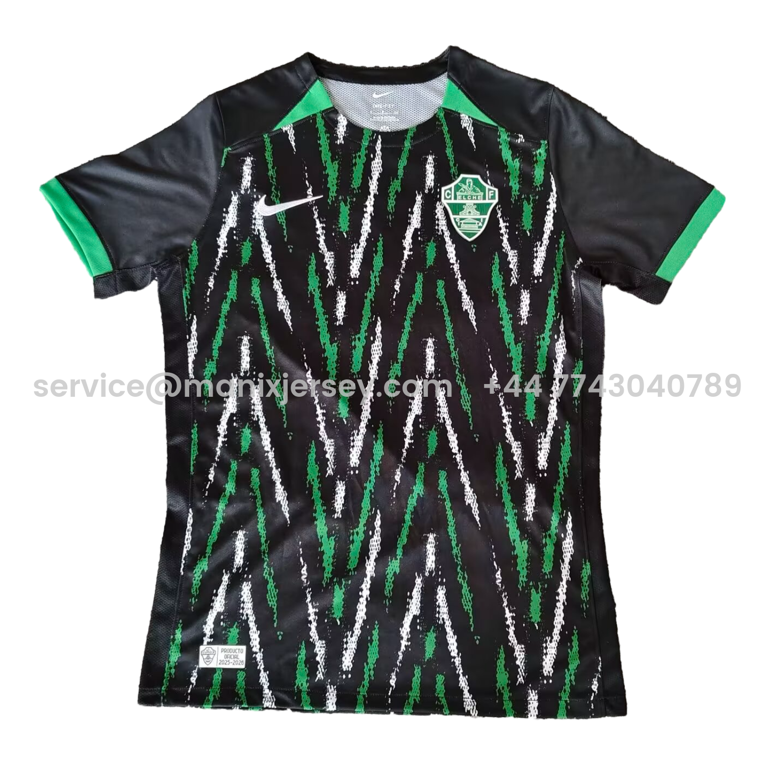 ManixJersey.com | Elche 25-26 Away Jersey - Fans Version -Customize Name, Number and Patch | Worldwide Shipping
