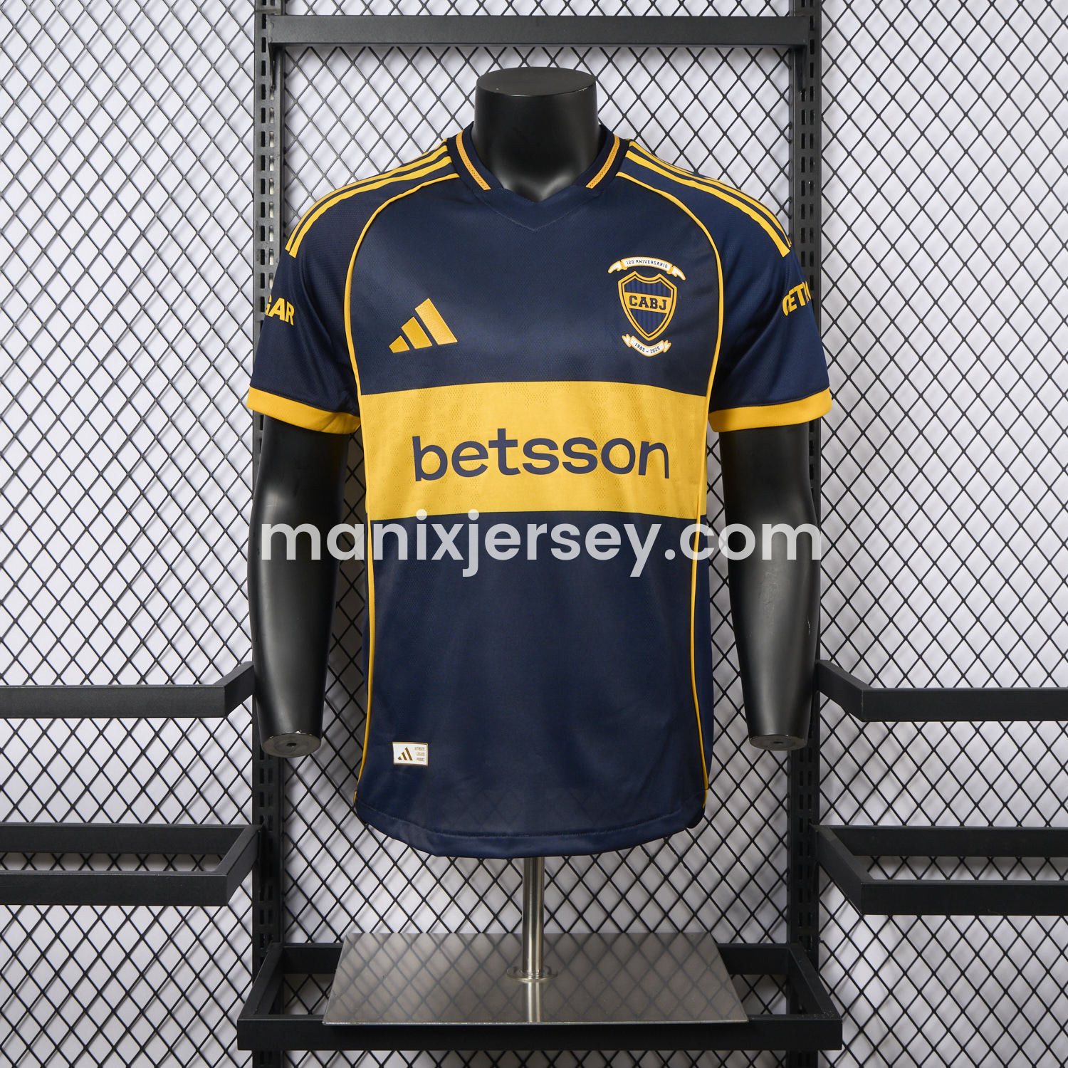 ManixJersey.com | Boca Juniors 25-26 Home Jersey - Player Version -Customize Name, Number and Patch | Worldwide Shipping