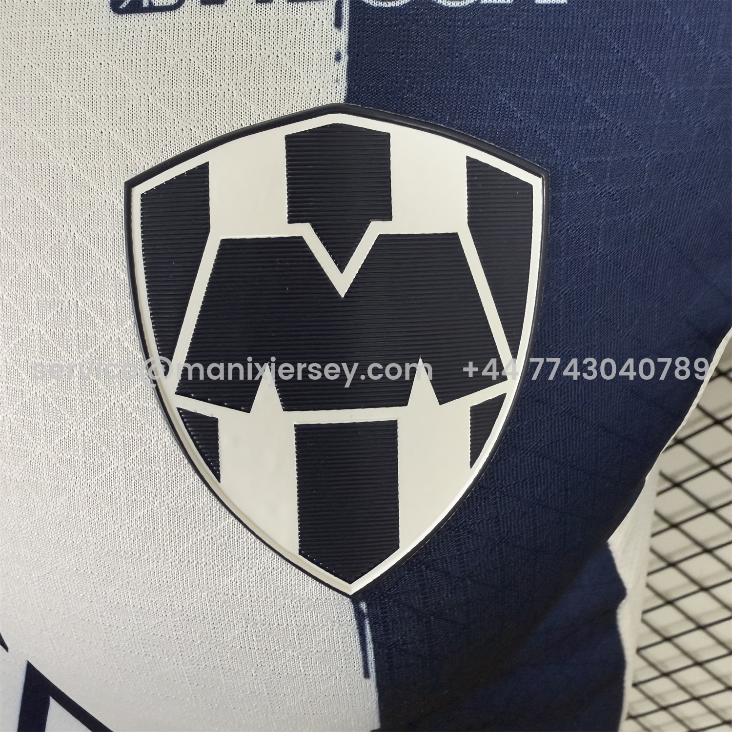 ManixJersey.com | Rayados Monterrey 25-26 Home Stripes Jersey - Player Version -Customize Name, Number and Patch | Worldwide Shipping