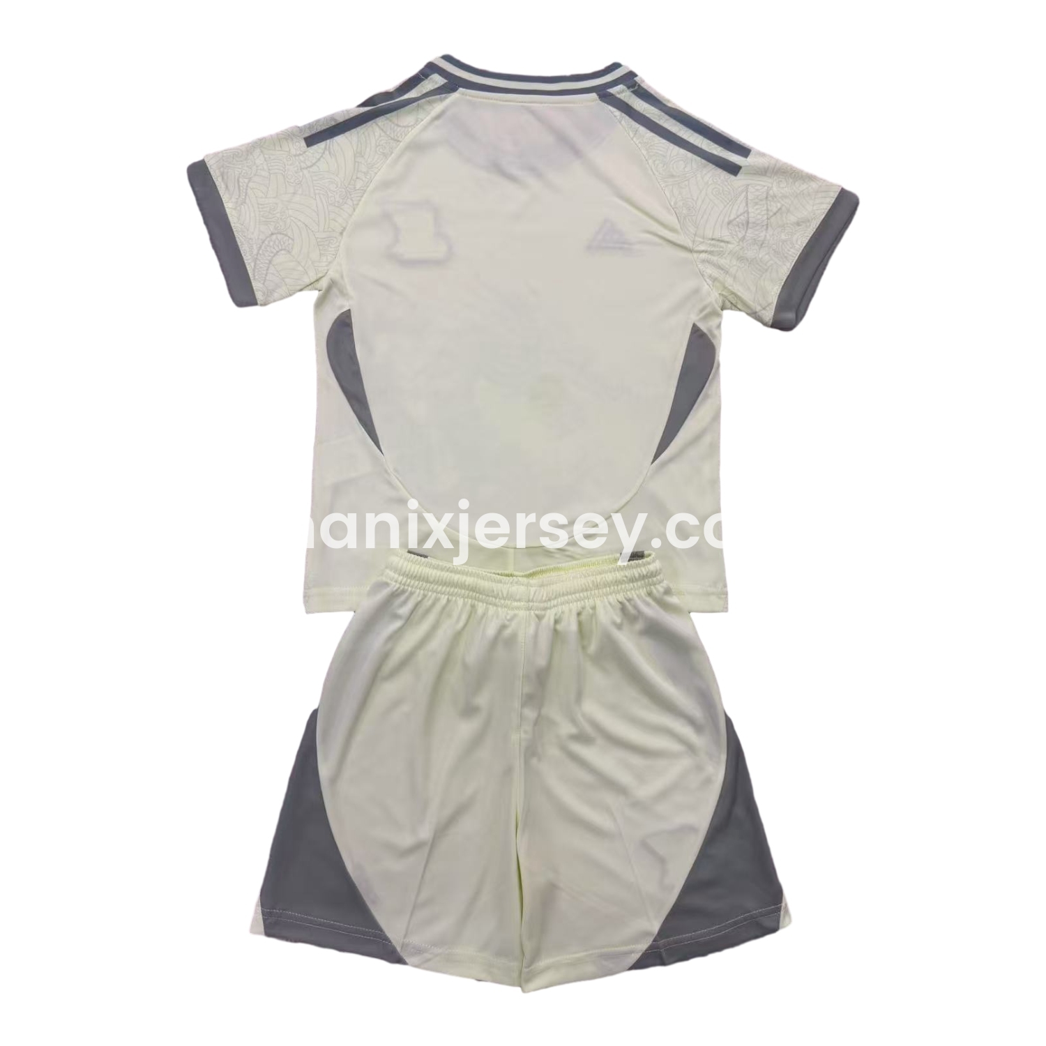 ManixJersey.com | Japan 25-26 Light Yellow Black Loong Special Kids Kit -Customize Name, Number and Patch | Worldwide Shipping