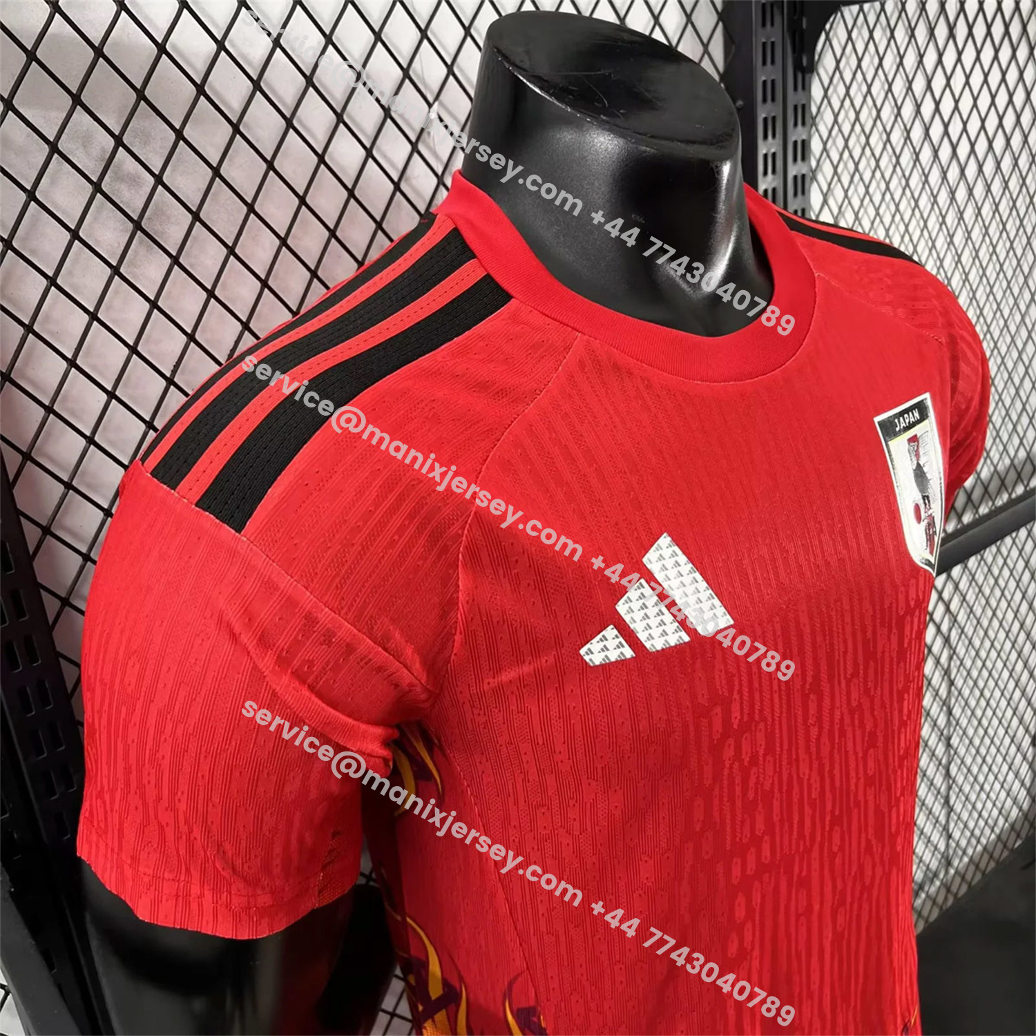 ManixJersey.com | Japan 2026 Goalkeeper Red Jersey - Player Version -Customize Name, Number and Patch | Worldwide Shipping