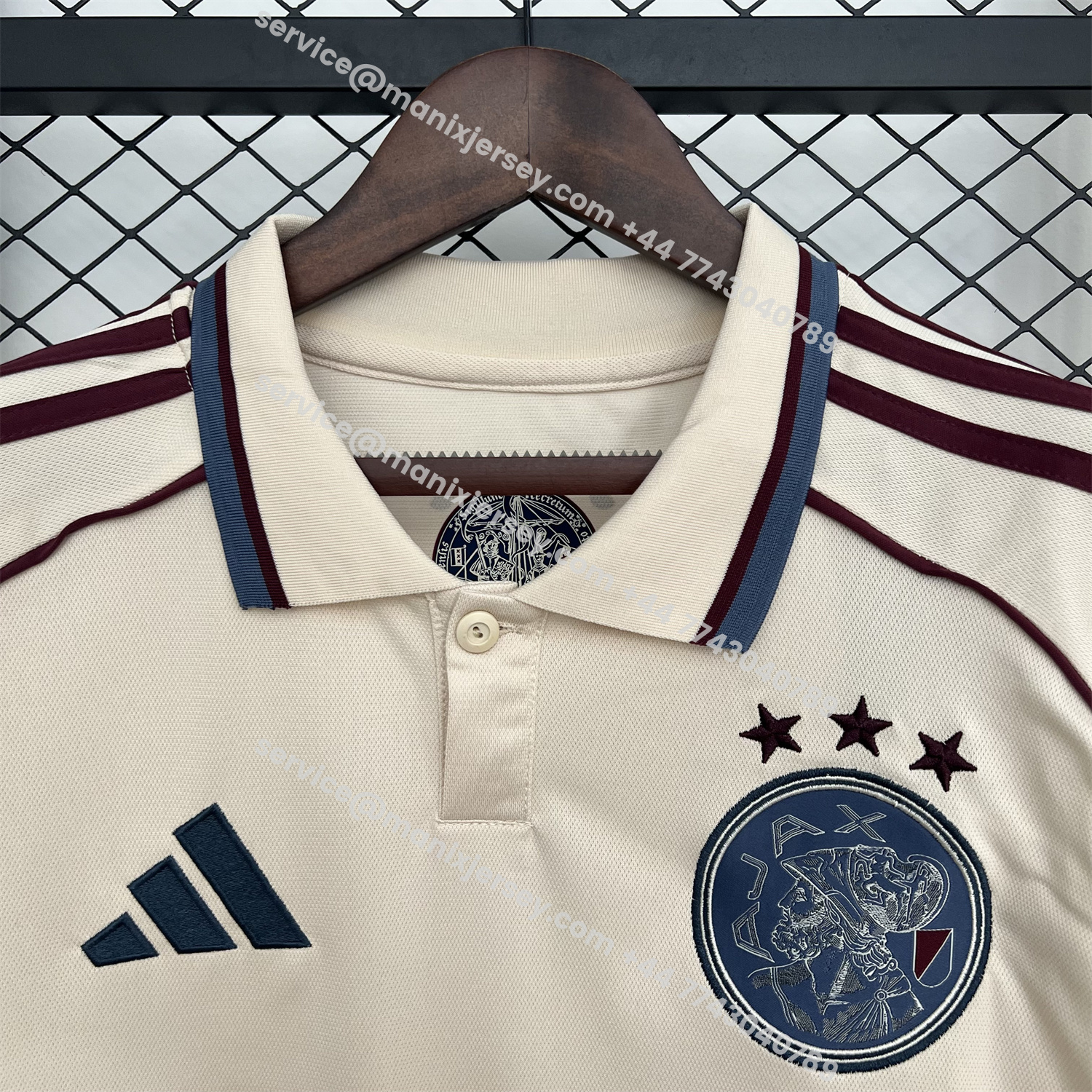 ManixJersey.com | Ajax 25-26 Third Jersey - Fans Version -Customize Name, Number and Patch | Worldwide Shipping