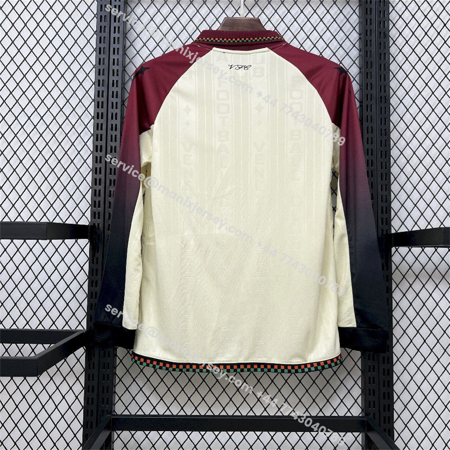 ManixJersey.com | Venezia FC 25-26 Away Unsponsored Long Sleeves Jersey - Fans Version -Customize Name, Number and Patch | Worldwide Shipping