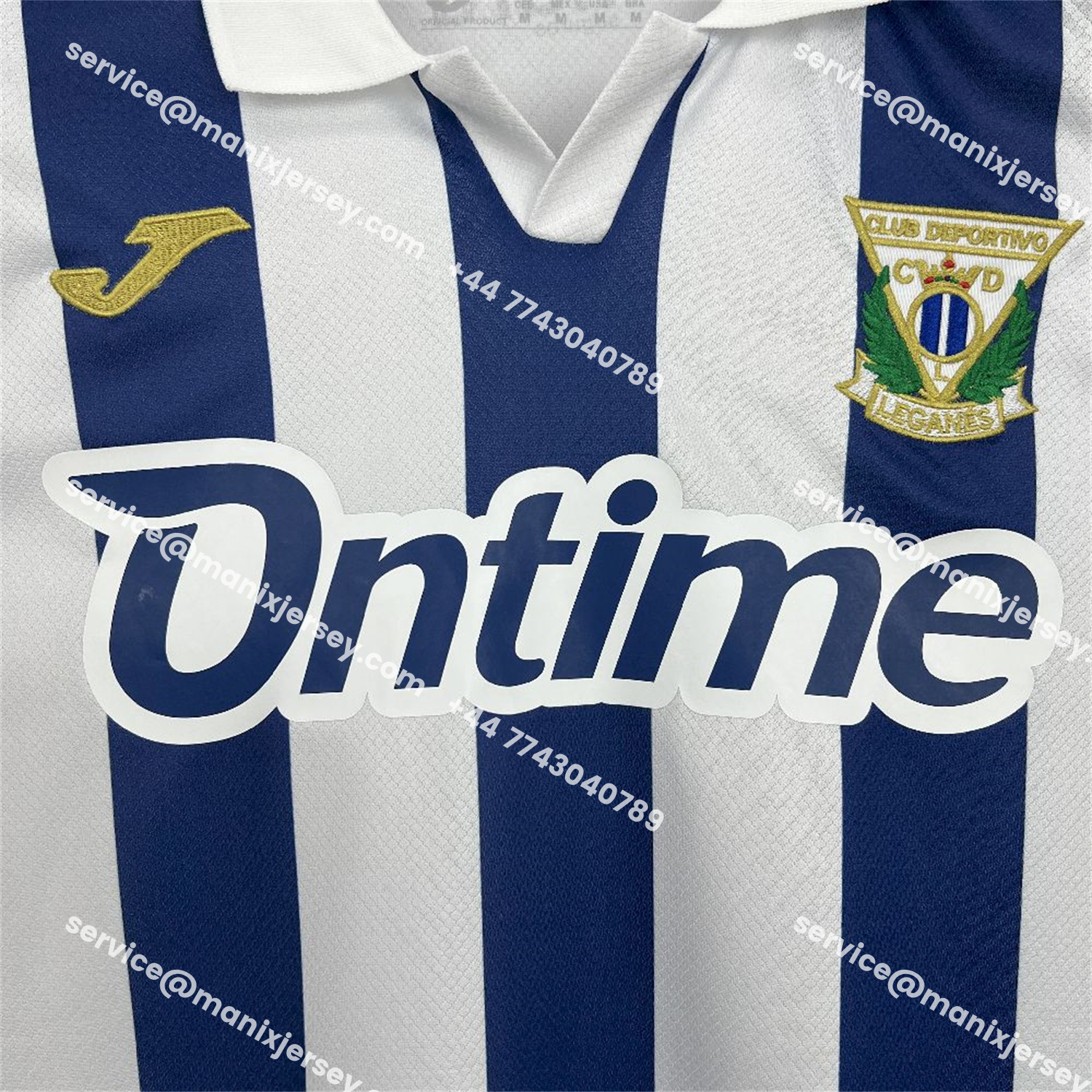 ManixJersey.com | CD Leganés 25-26 Home Jersey - Fans Version -Customize Name, Number and Patch | Worldwide Shipping