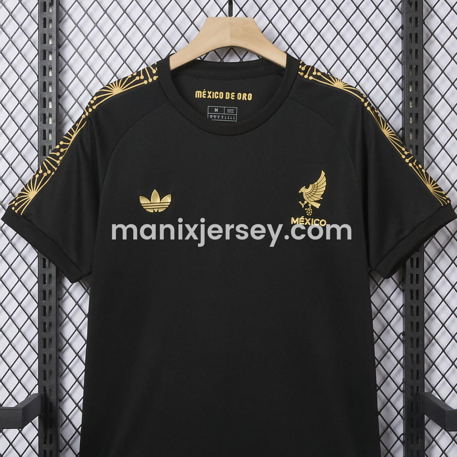 ManixJersey.com | Mexico 2025 Gold Cup Black Training Special Jersey - Fans Version -Customize Name, Number and Patch | Worldwide Shipping