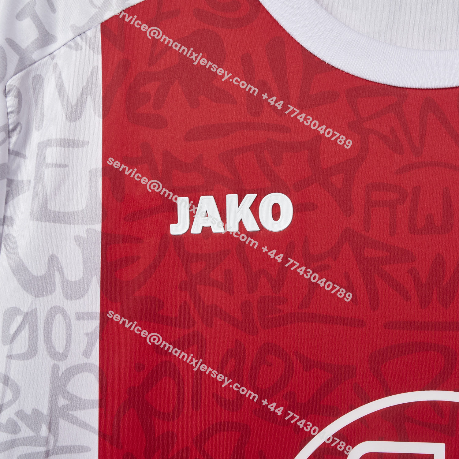 ManixJersey.com | Rot-Weiss Essen 25-26 Home Jersey - Fans Version -Customize Name, Number and Patch | Worldwide Shipping