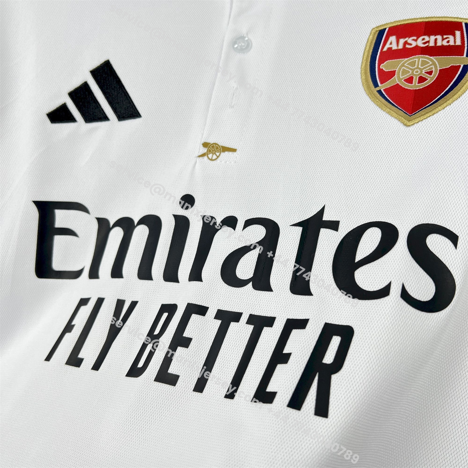 ManixJersey.com | Arsenal 25-26 White Special Jersey - Fans Version -Customize Name, Number and Patch | Worldwide Shipping