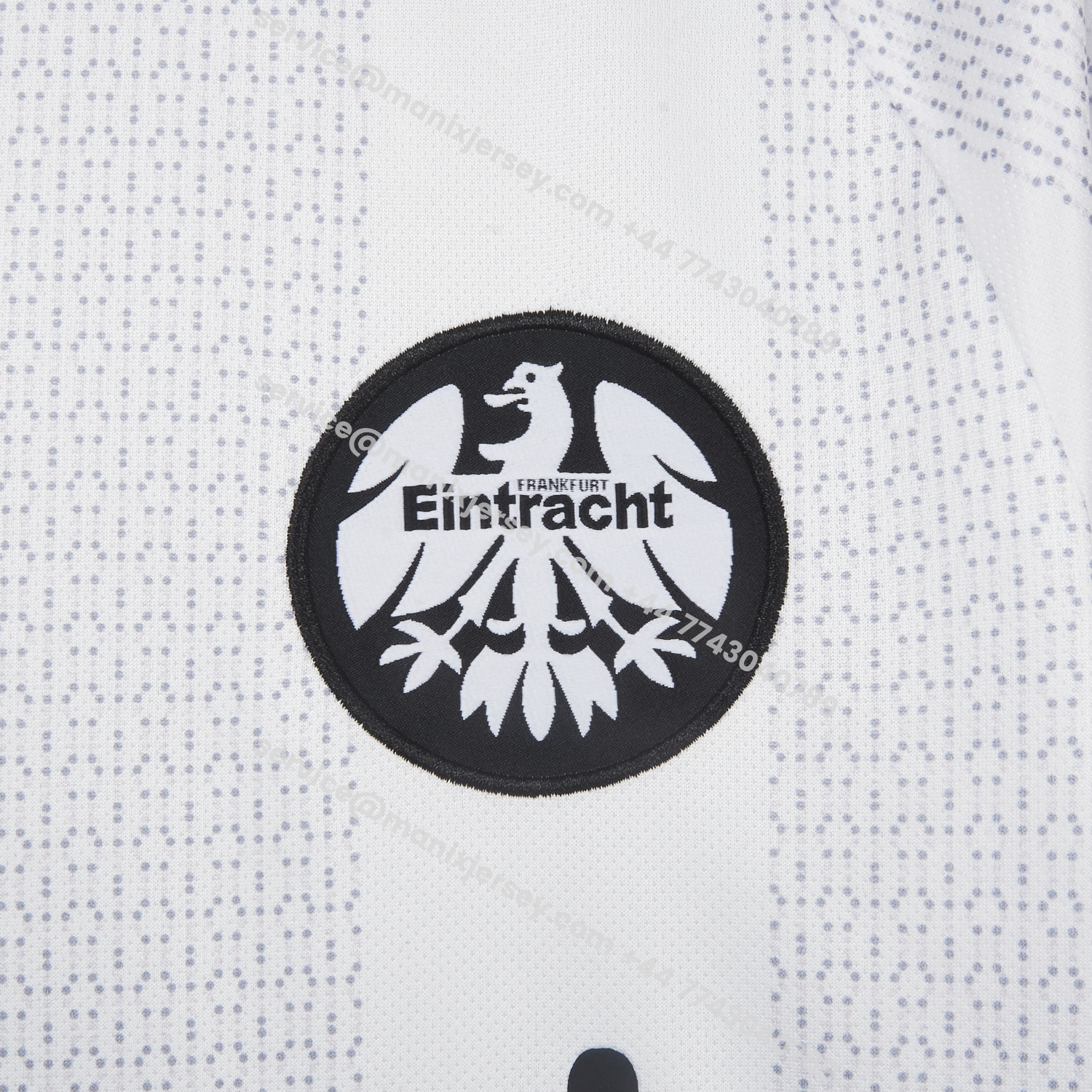 Frankfurt 26-27 Away White Jersey - Fans Version:football jersey mysite: unitedjerseyfootball 邓江浪:football