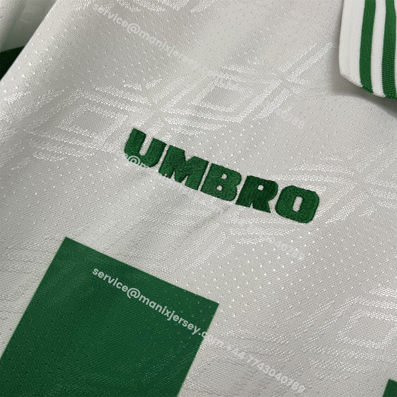 ManixJersey.com | Retro Corvado 1996-97 Home Jersey -Customize Name, Number and Patch | Worldwide Shipping