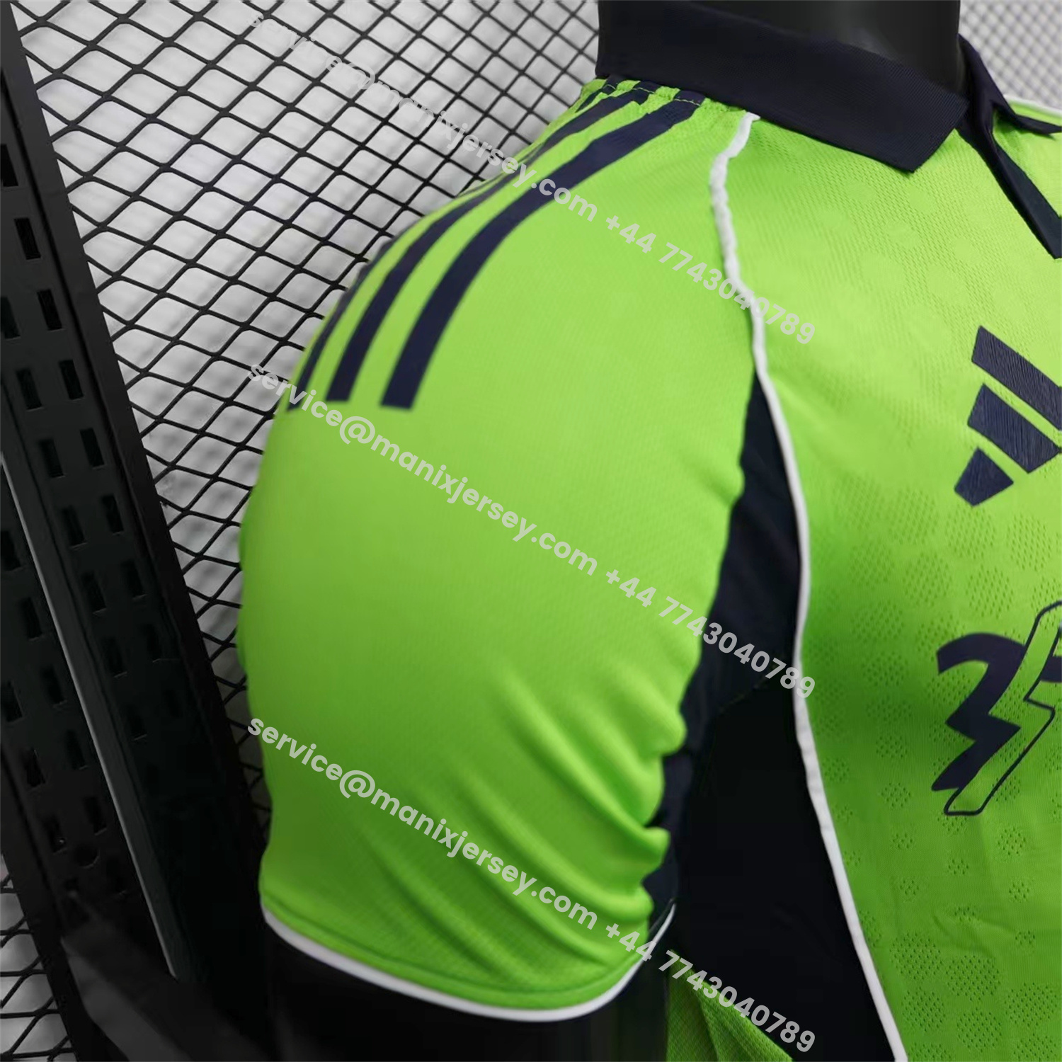 ManixJersey.com | Fulham 25-26 Away Green Jersey - Player Version -Customize Name, Number and Patch | Worldwide Shipping