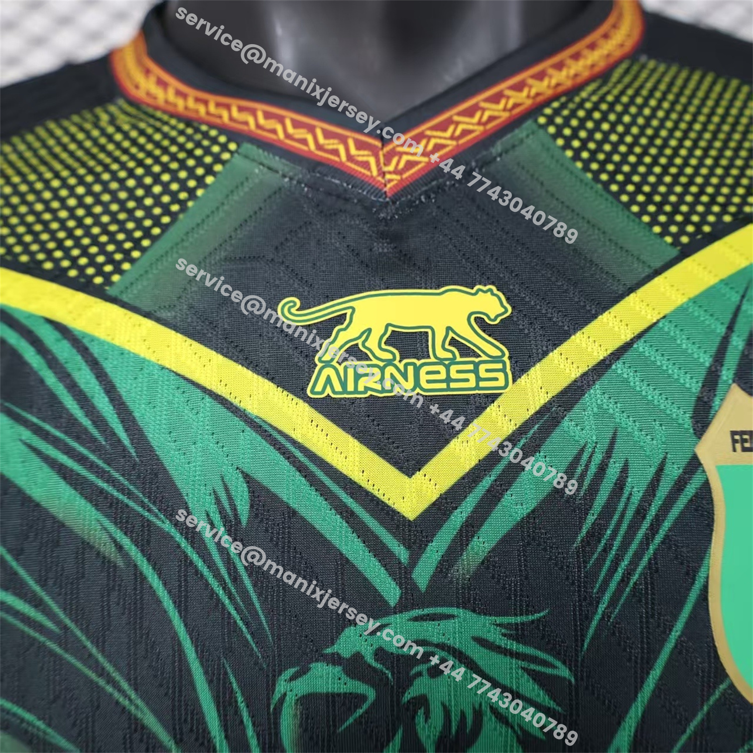 ManixJersey.com | Mali 2026 Eagle Black Green Jersey - Player Version -Customize Name, Number and Patch | Worldwide Shipping