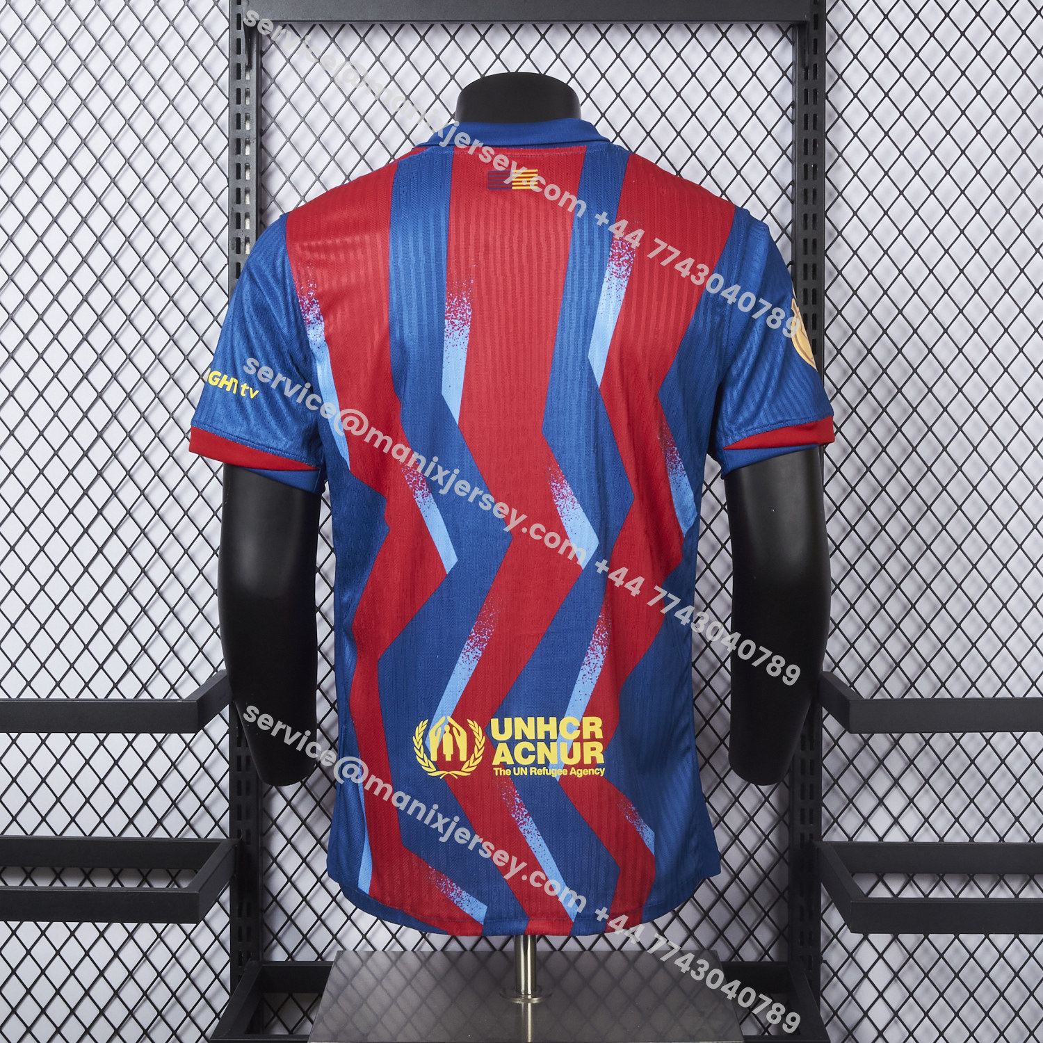 ManixJersey.com | Barcelona 25-26 Supercopa De España Fourth Jersey - Player Version -Customize Name, Number and Patch | Worldwide Shipping