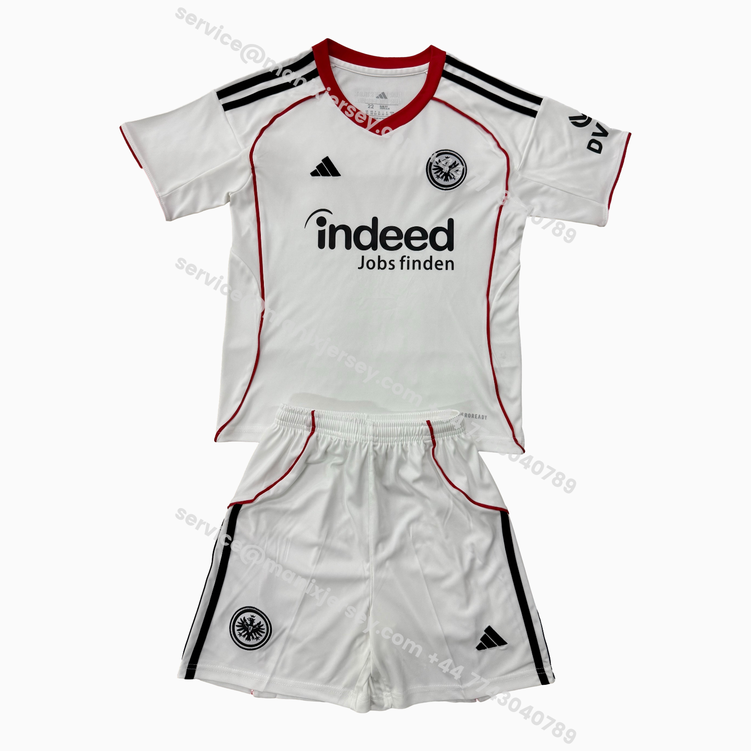ManixJersey.com | Frankfurt 25-26 Away Men's Adult Jersey Set - Fans Versionrsey Set - Fans Version -Customize Name, Number and Patch | Worldwide Shipping