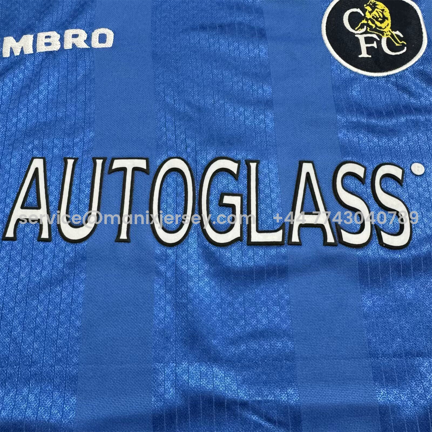 ManixJersey.com | Retro C.H.E.L.S.E.A 1997-99 Home Kids Kit -Customize Name, Number and Patch | Worldwide Shipping