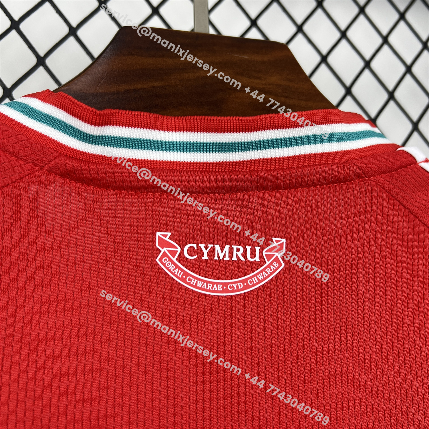 ManixJersey.com | Wales 2026 Home Jersey - Fans Version -Customize Name, Number and Patch | Worldwide Shipping
