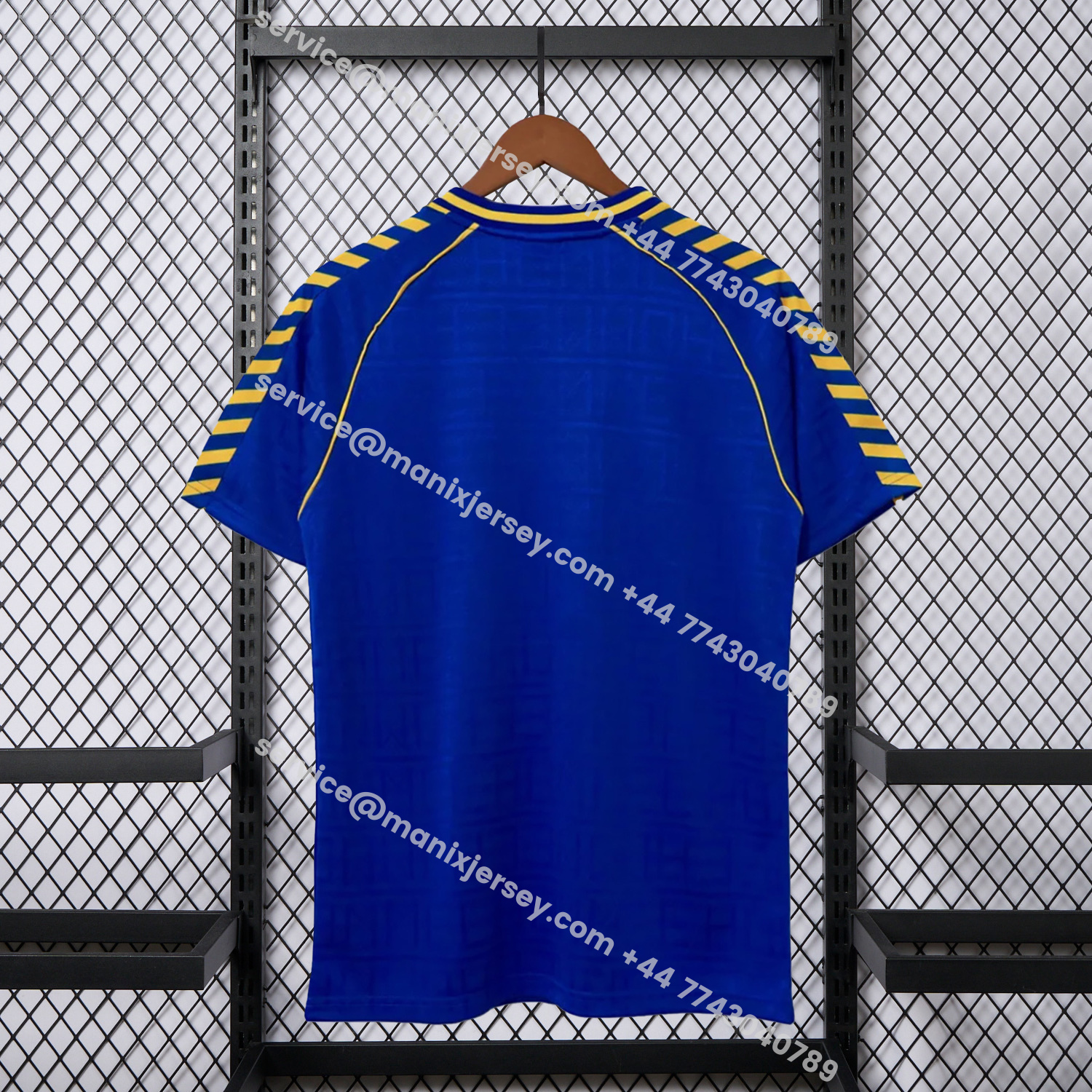 ManixJersey.com | Retro Wimbledon 1988-89 Home Blue Jersey -Customize Name, Number and Patch | Worldwide Shipping