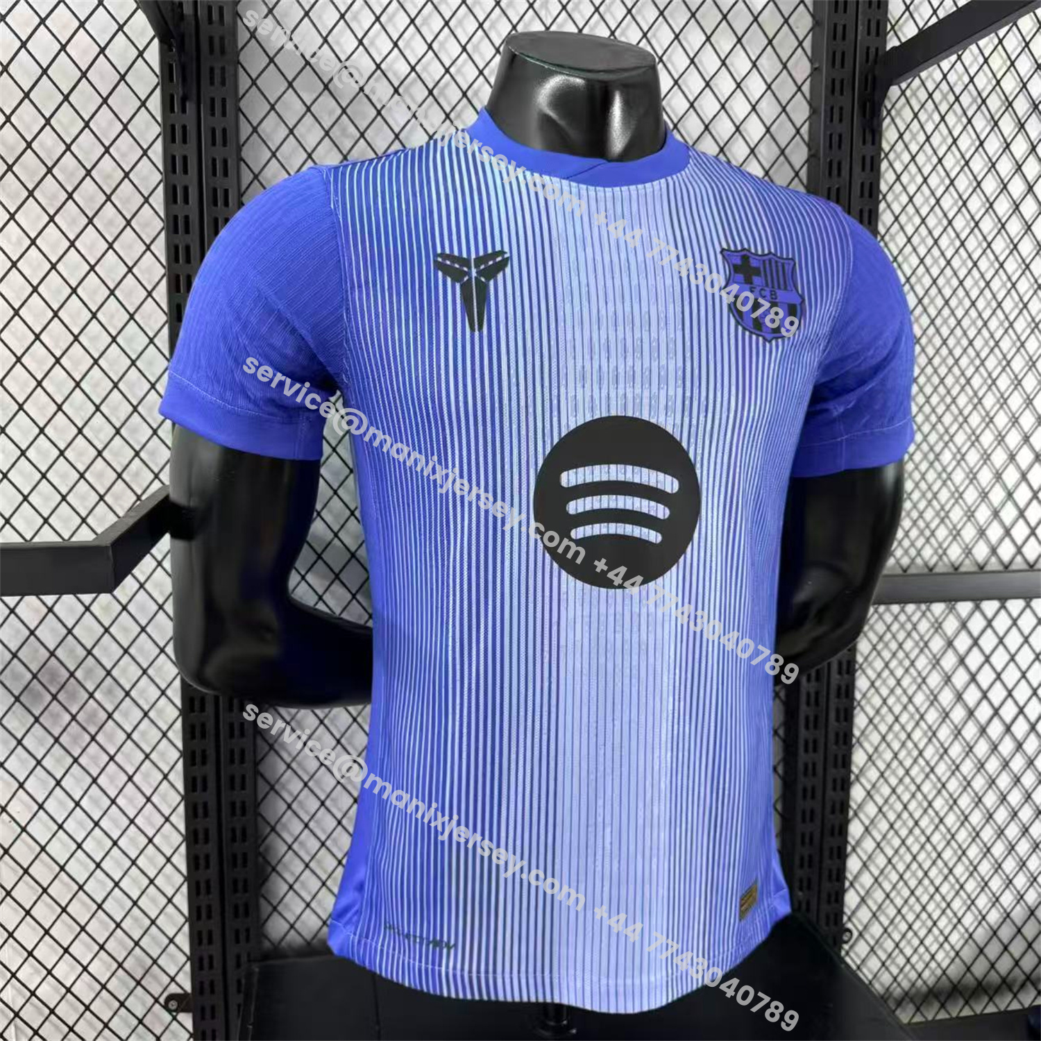 ManixJersey.com | Barcelona 25-26 Purple Gradient Pre-Match Training Jersey - Player Version -Customize Name, Number and Patch | Worldwide Shipping