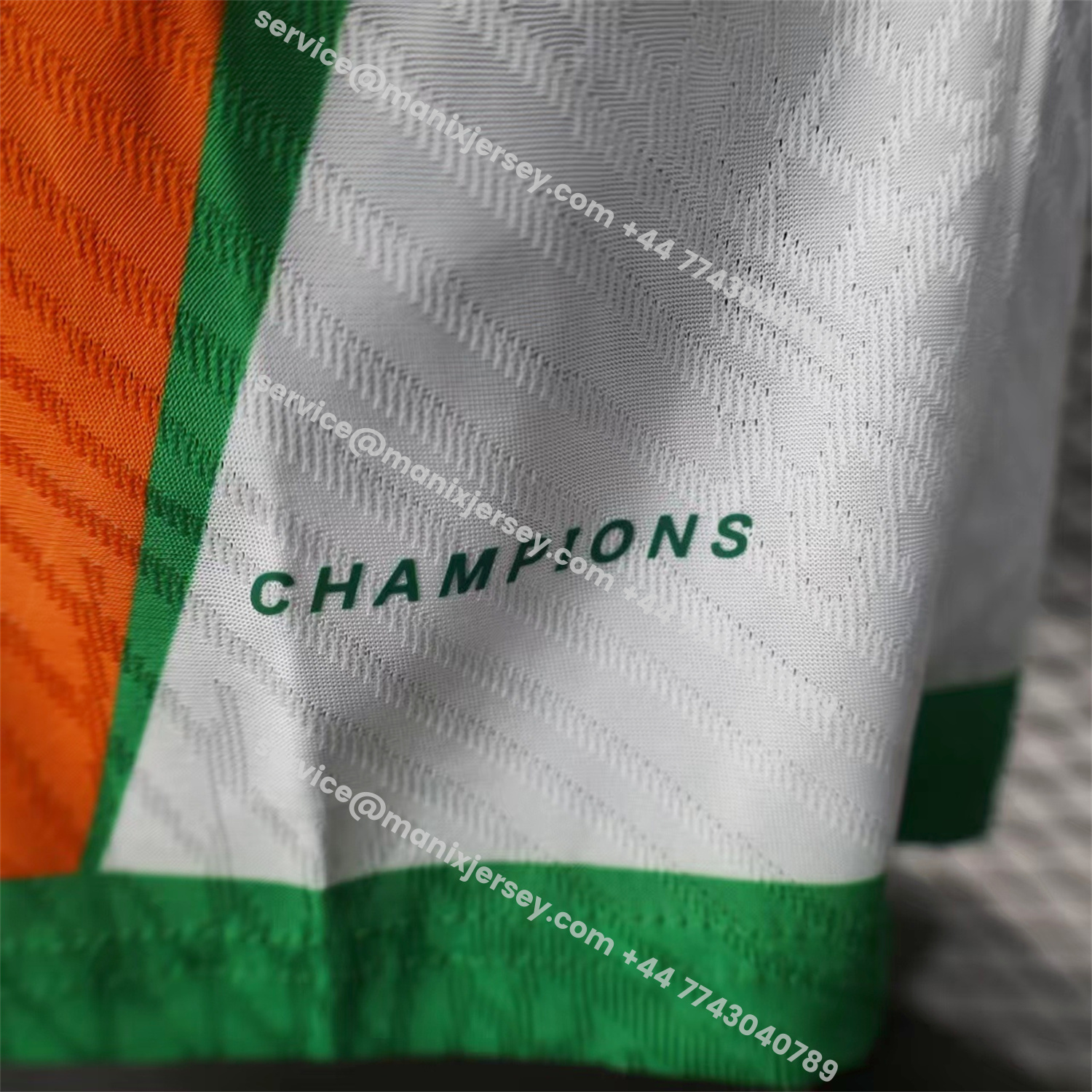 ManixJersey.com | Ivory Coast 25-26 Elephant And Kid Orange Jersey - Player Version -Customize Name, Number and Patch | Worldwide Shipping