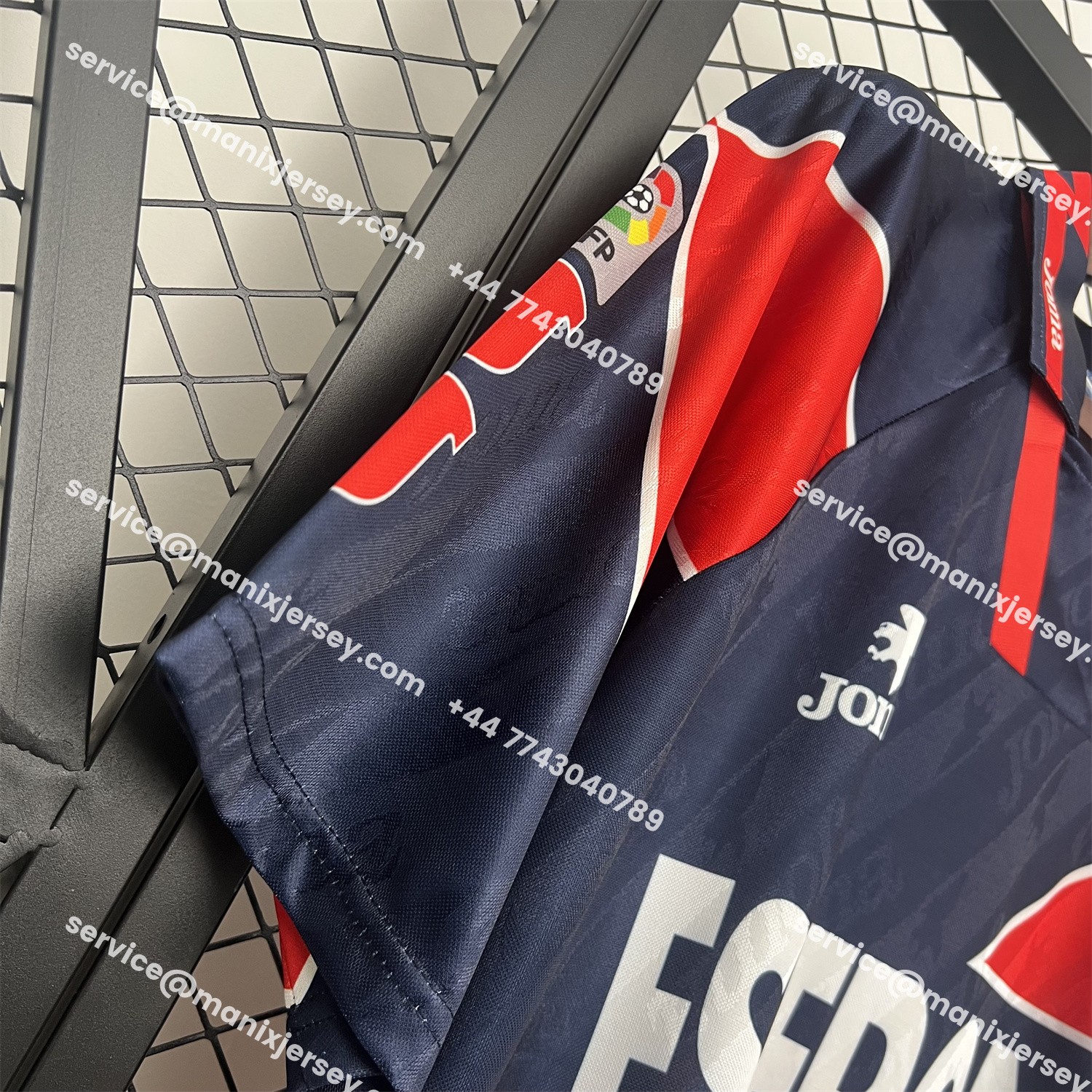ManixJersey.com | Retro Rayo Vallecano 1997-98 Away Jersey -Customize Name, Number and Patch | Worldwide Shipping