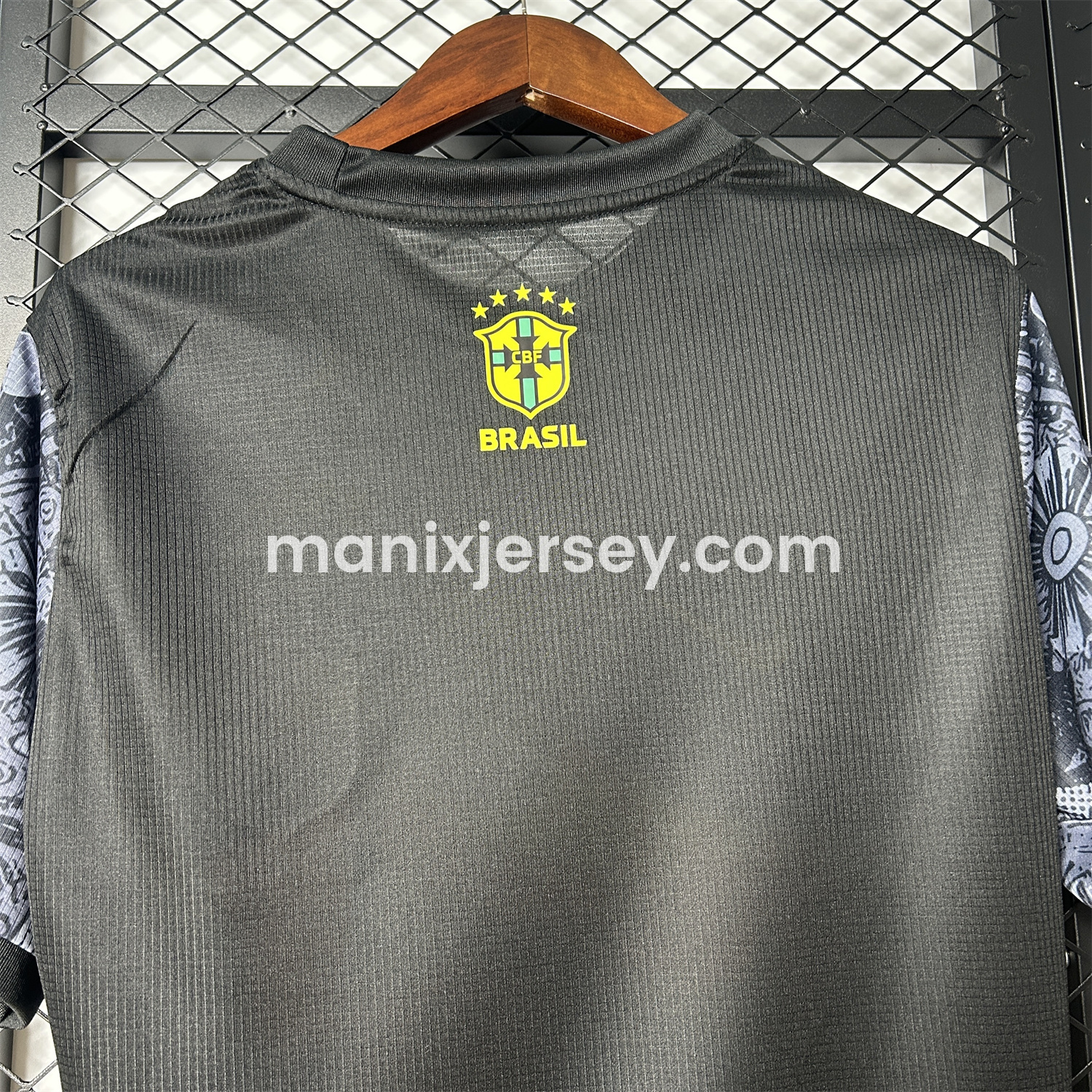 ManixJersey.com | Brazil 25-26 Colorful Jesus Statue Special Jersey - Fans Version -Customize Name, Number and Patch | Worldwide Shipping