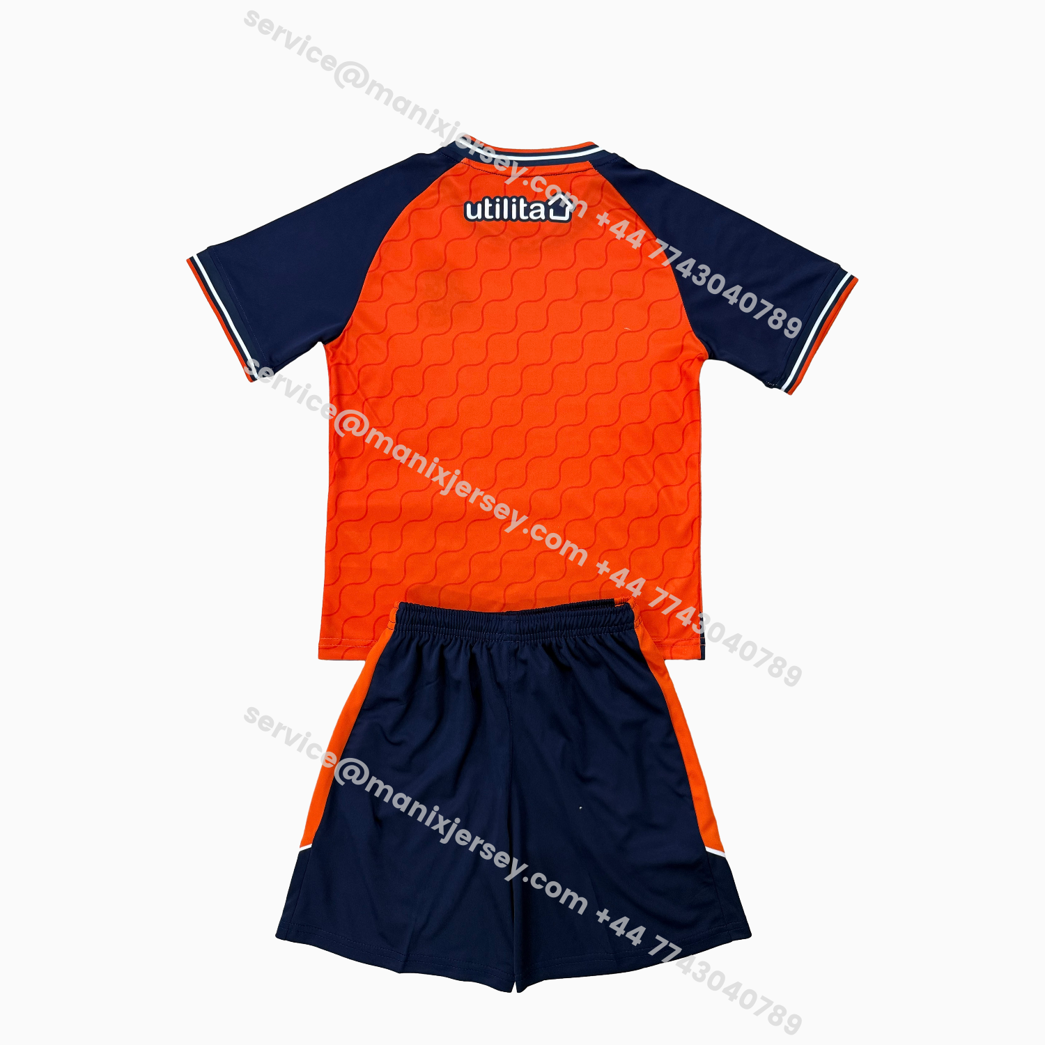 ManixJersey.com | Luton Town 25-26 Home Men's Adult Jersey Set - Fans Version -Customize Name, Number and Patch | Worldwide Shipping