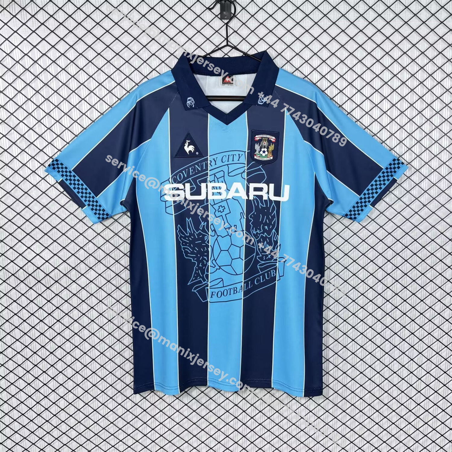 ManixJersey.com | Retro Coventry City 1997-98 Home Jersey -Customize Name, Number and Patch | Worldwide Shipping